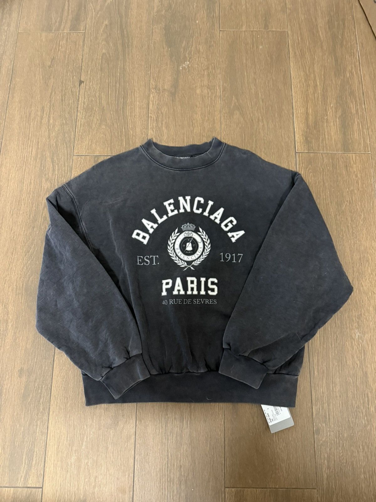 Balenciaga College 1917 Logo Sweatshirt T-Shirts, Hoodie | PodTeesHub.com