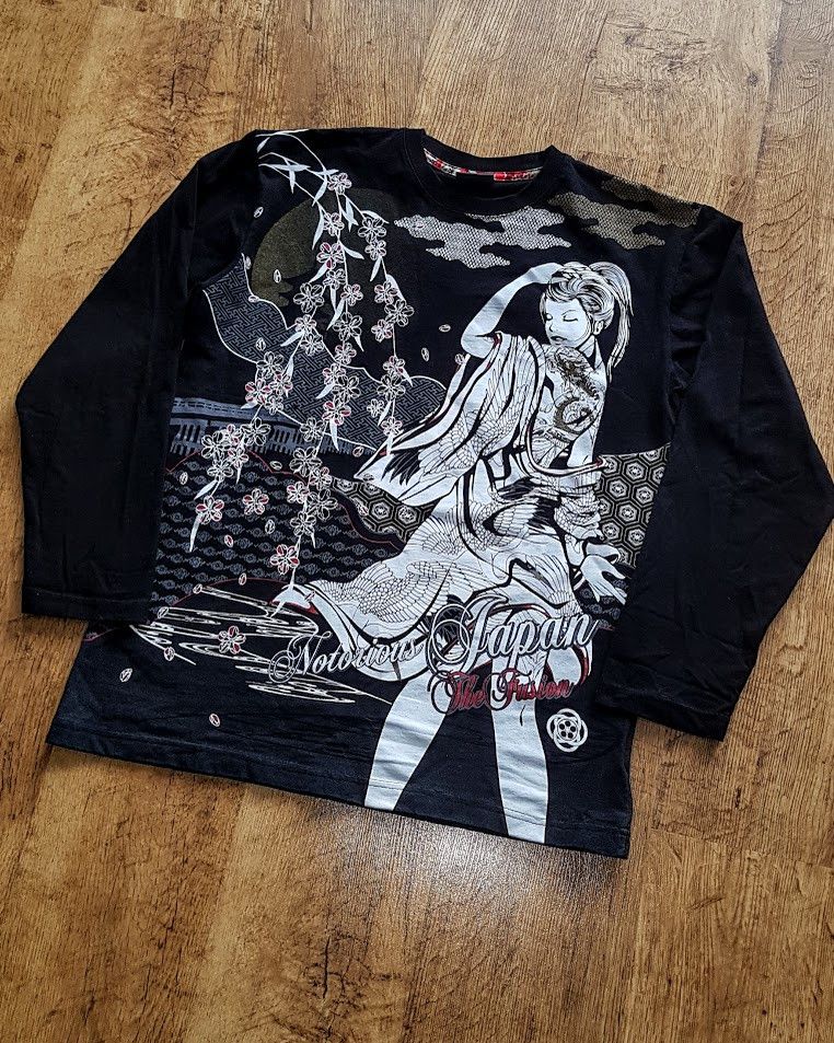 Avirex X Ed Hardy Sick Bullet Noise Y2k Style Long Sleeve Shirt Hoodie, Sweatshirt | PodTeesHub.com