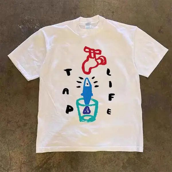 Japanese Brand Simple Personalized Printed Loose Xl Short Sleeve T Shirt Hoodie, Sweatshirt | PodTeesHub.com