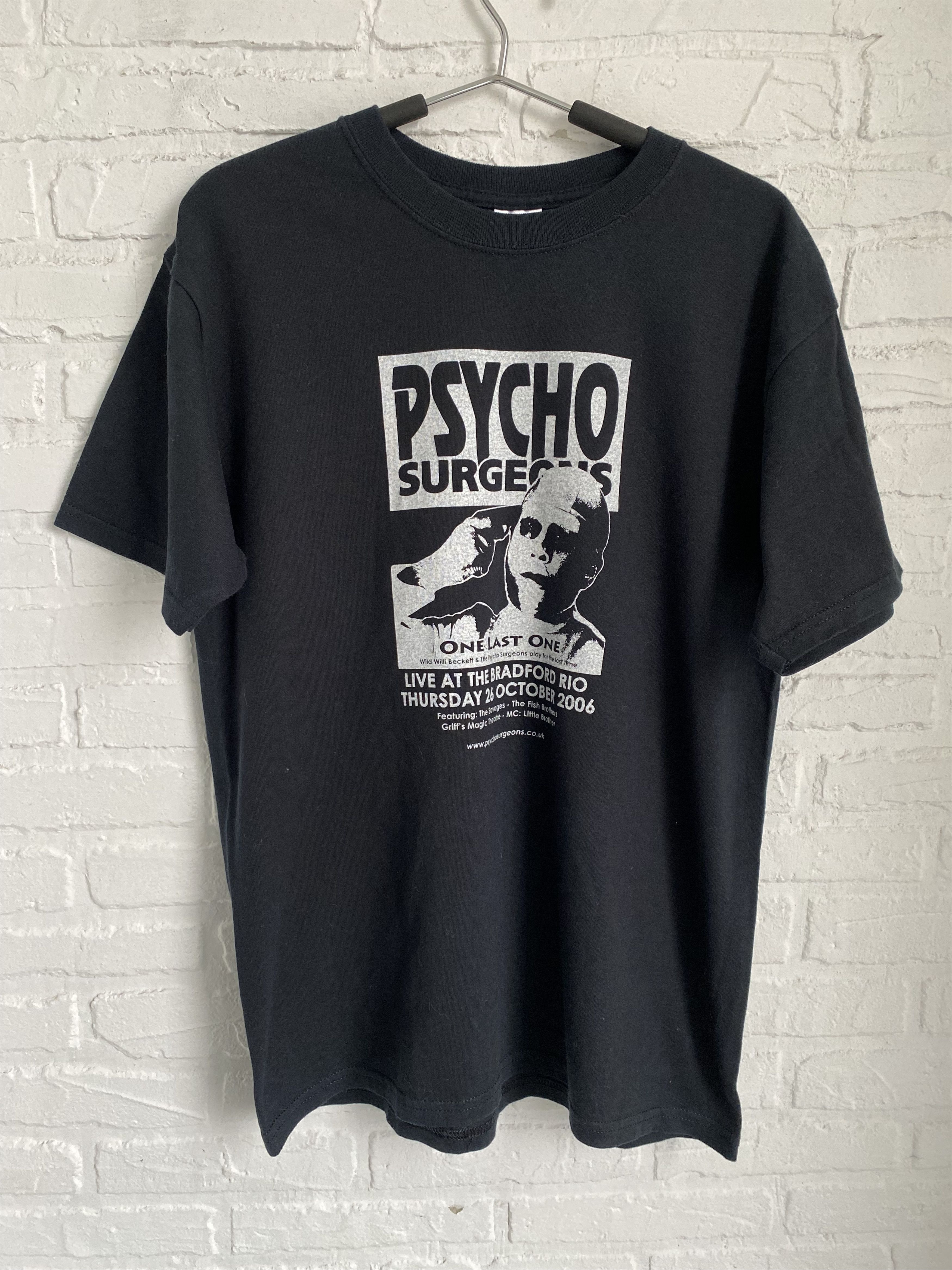 Vintage 2006 Psycho Surgeons One Last One Metal T Shirt Hoodie, Sweatshirt | PodTeesHub.com