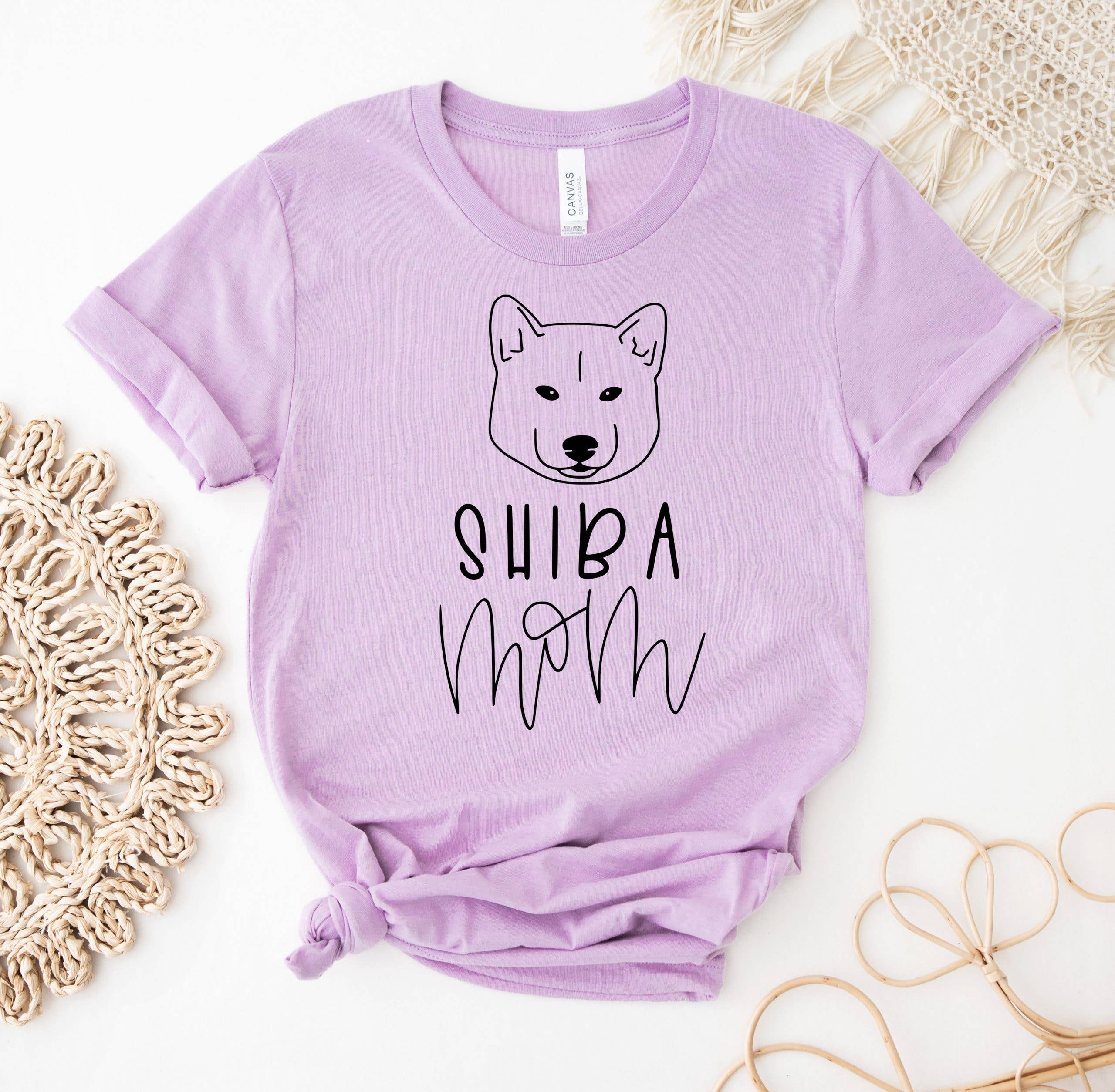 Shiba Mom T-Shirt Hoodie, Sweatshirt | PodTeesHub.com