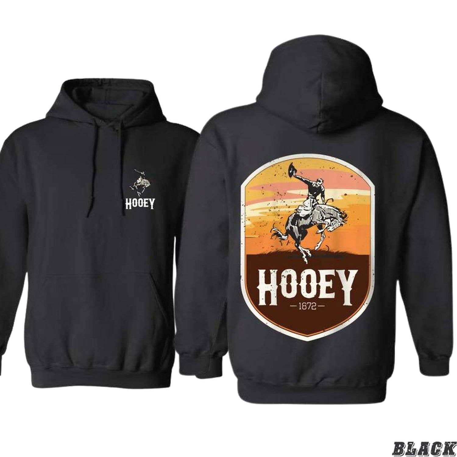 Hooey Hoodie - Classic Western Rodeo Design For Cowboys T-Shirts, Sweatshirt | PodTeesHub.com