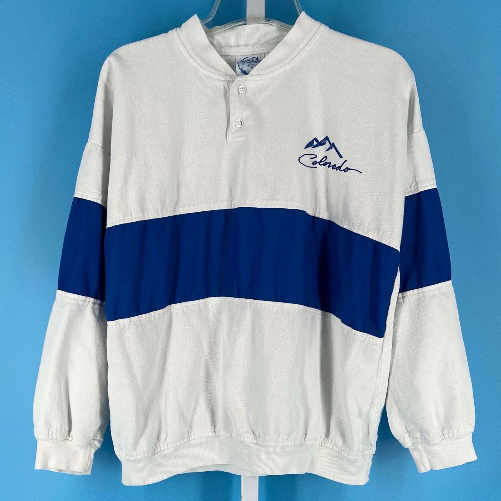 Vintage 90s Colorado Lightweight Pullover Shirt 1990s Vintage Hoodie, Sweatshirt | PodTeesHub.com