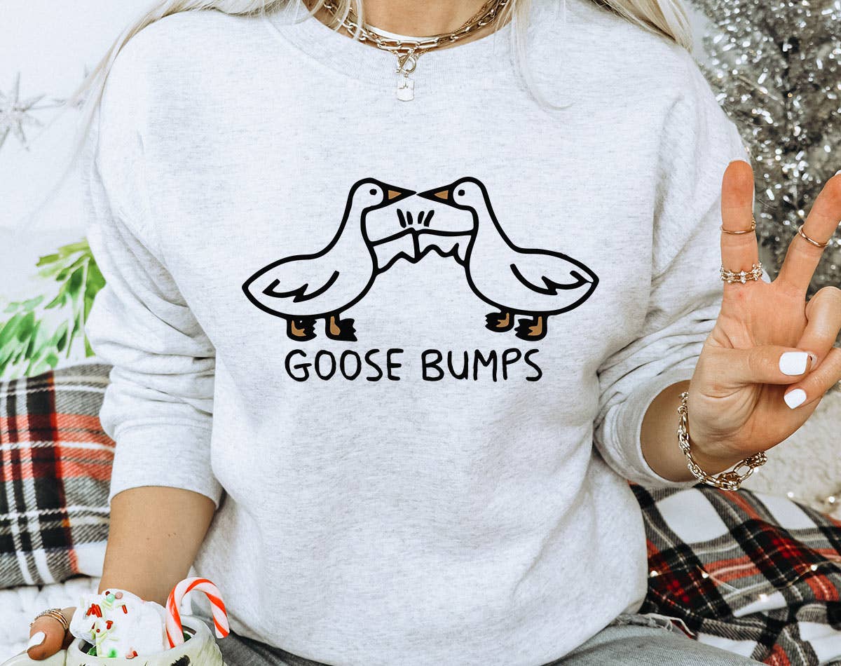 Goosebumps - Funny Retro Animal Trendy Pun Sweatshirt T-Shirts, Hoodie | PodTeesHub.com