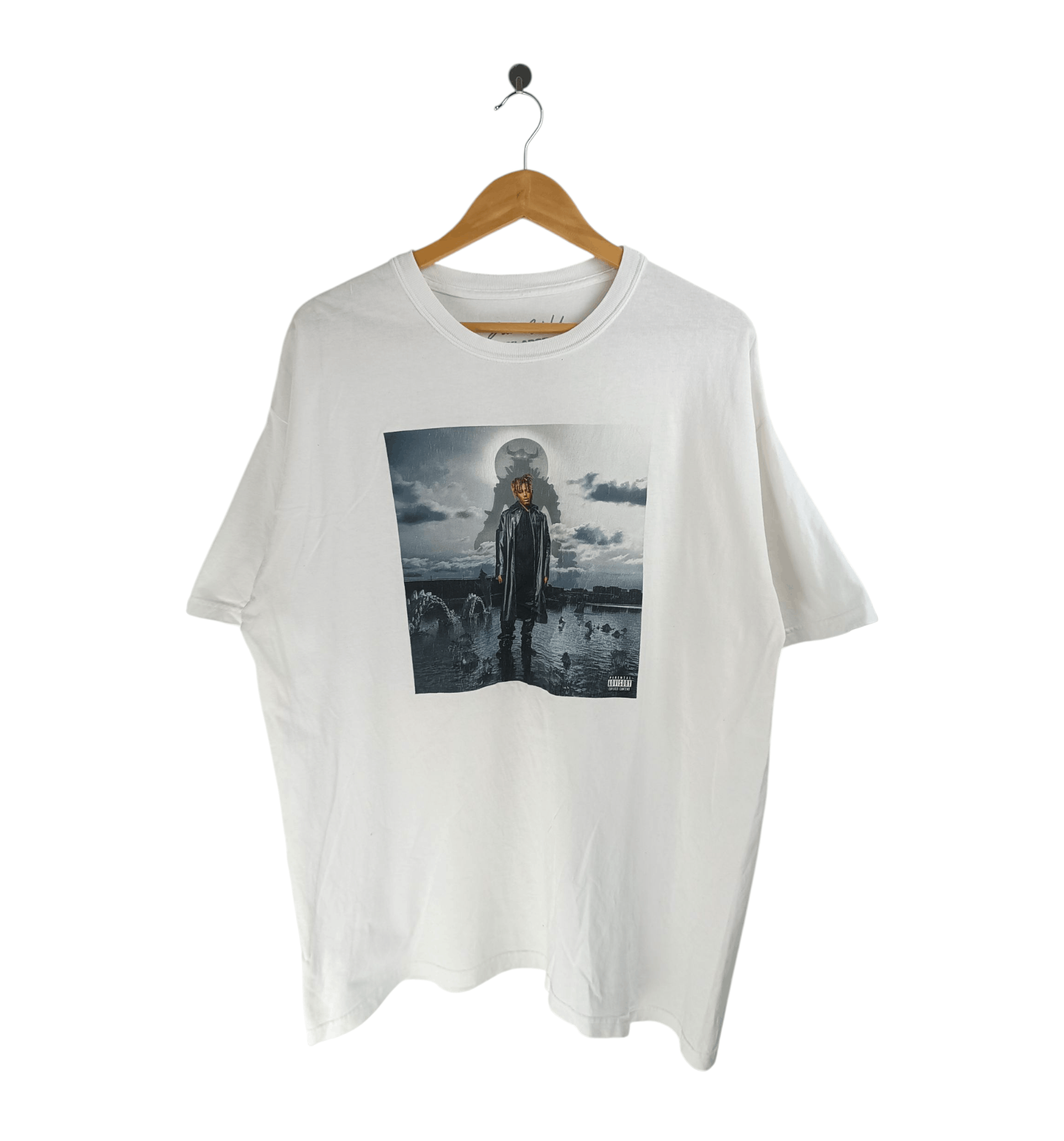 Rap Tees Vintage Juice Wrld Fighting Demons Tee Uzi Smoke Peep Von Hoodie, Sweatshirt | PodTeesHub.com