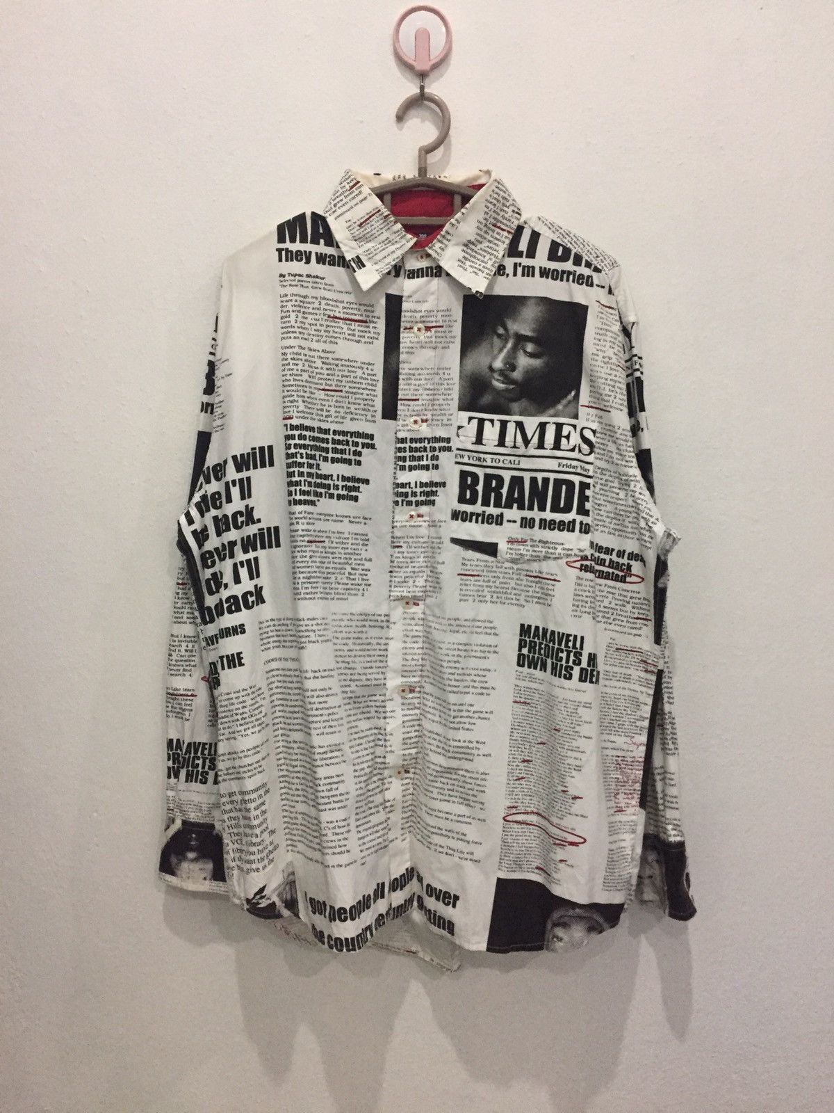 Rare Vintage Tupac Shakur Full Print Of Poems Long Sleeve T-Shirts, Hoodie, Sweatshirt | PodTeesHub.com