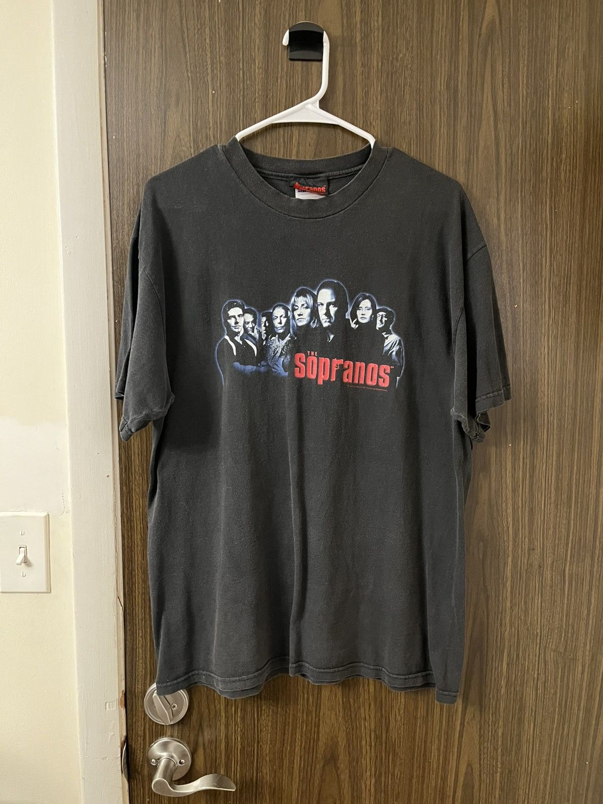 Vintage The Sopranos Promo Tee L 2000 Y2k 90 S Tony Soprano Hoodie, Sweatshirt | PodTeesHub.com