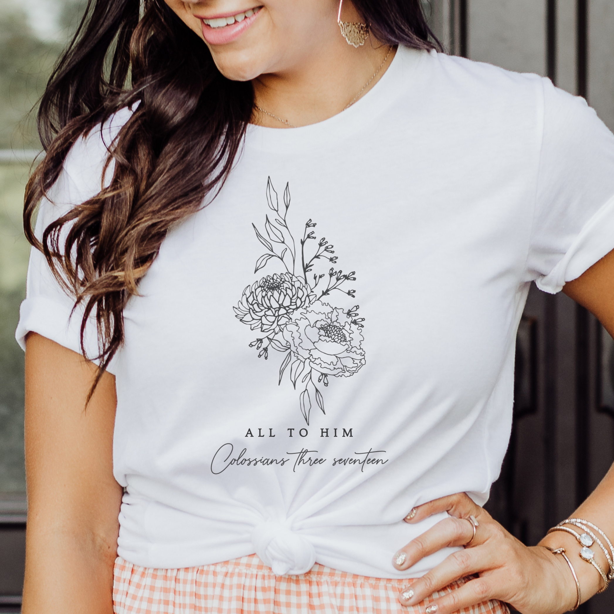 All To Him- Colossians 3:17 Bible Faith T-Shirt Hoodie, Sweatshirt | PodTeesHub.com