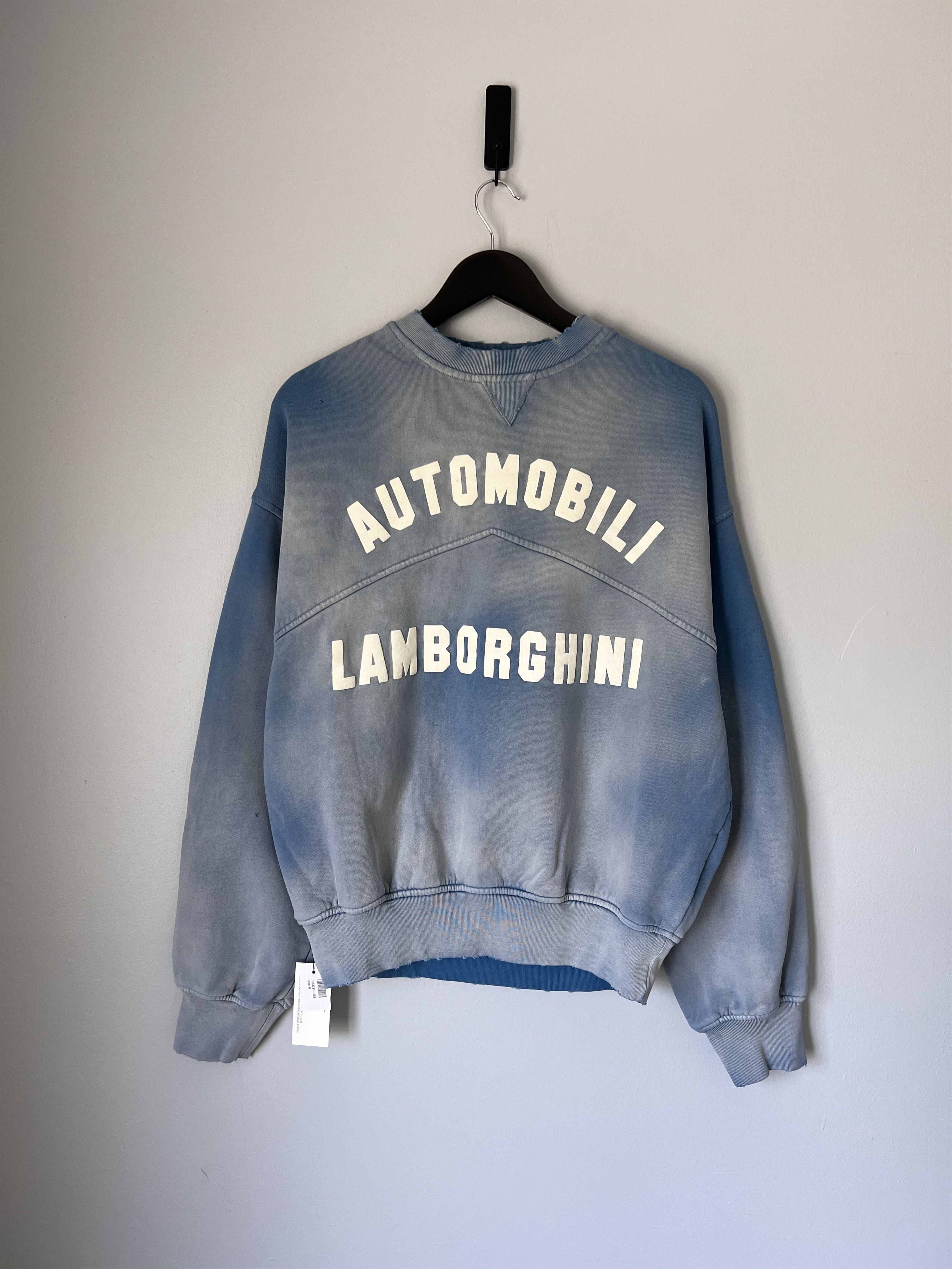 Rhude Automobili Lamborghini Extended Rib Sweatshirt T-Shirts, Hoodie | PodTeesHub.com
