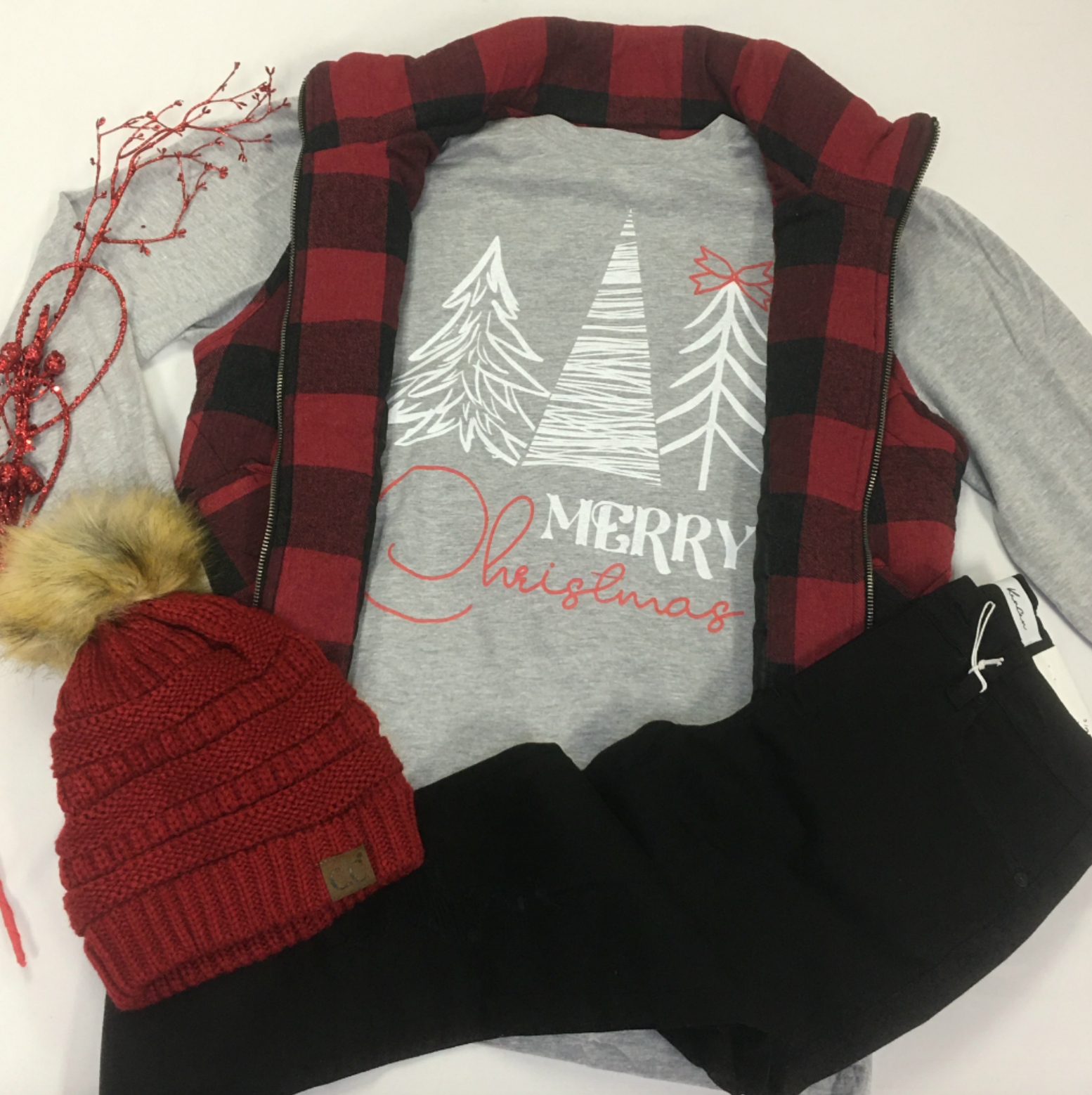 Merry Christmas Trees Tee Hoodie, Sweatshirt | PodTeesHub.com