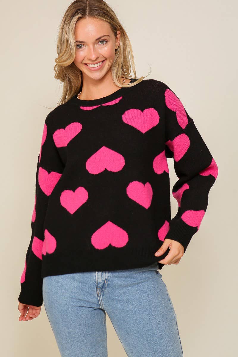 ._ 1222 Heart Valentine's Day Sweater  SI-29253 T-Shirts, Hoodie, Sweatshirt | PodTeesHub.com