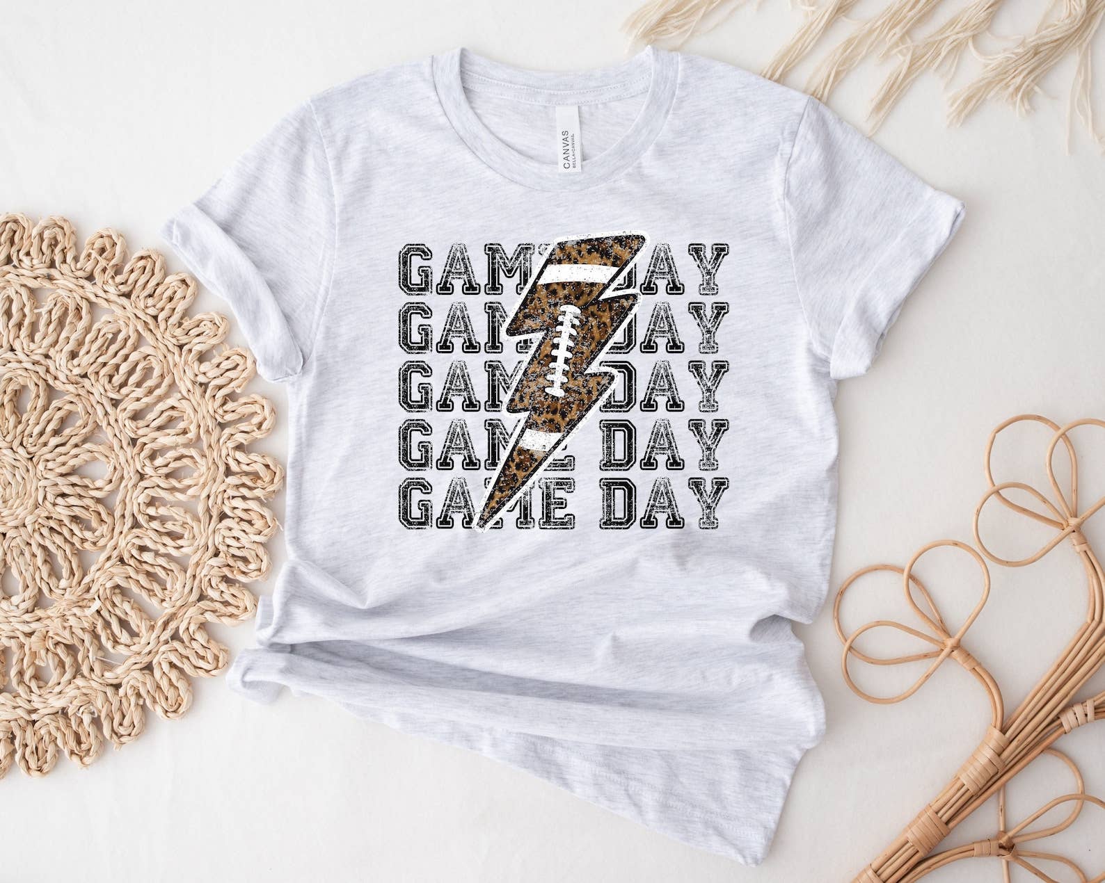 Game Day Leopard T-Shirt Hoodie, Sweatshirt | PodTeesHub.com
