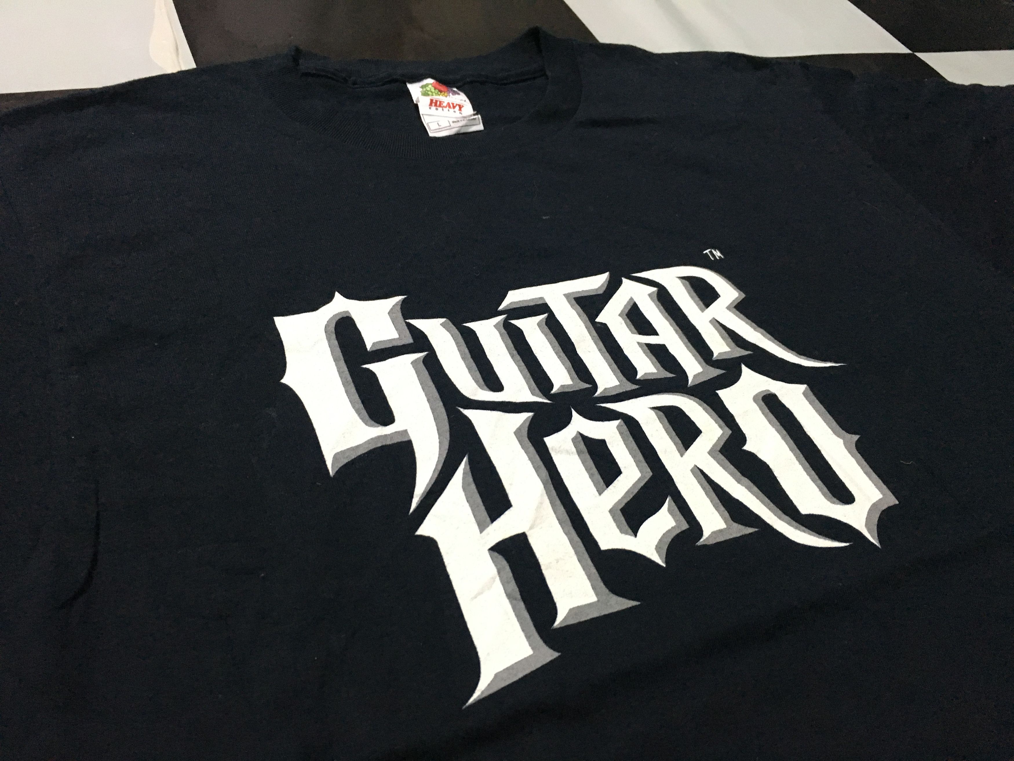 Vintage Guitar Hero Shirt 2005 Double Sided Ps2 Game Hoodie, Sweatshirt | PodTeesHub.com