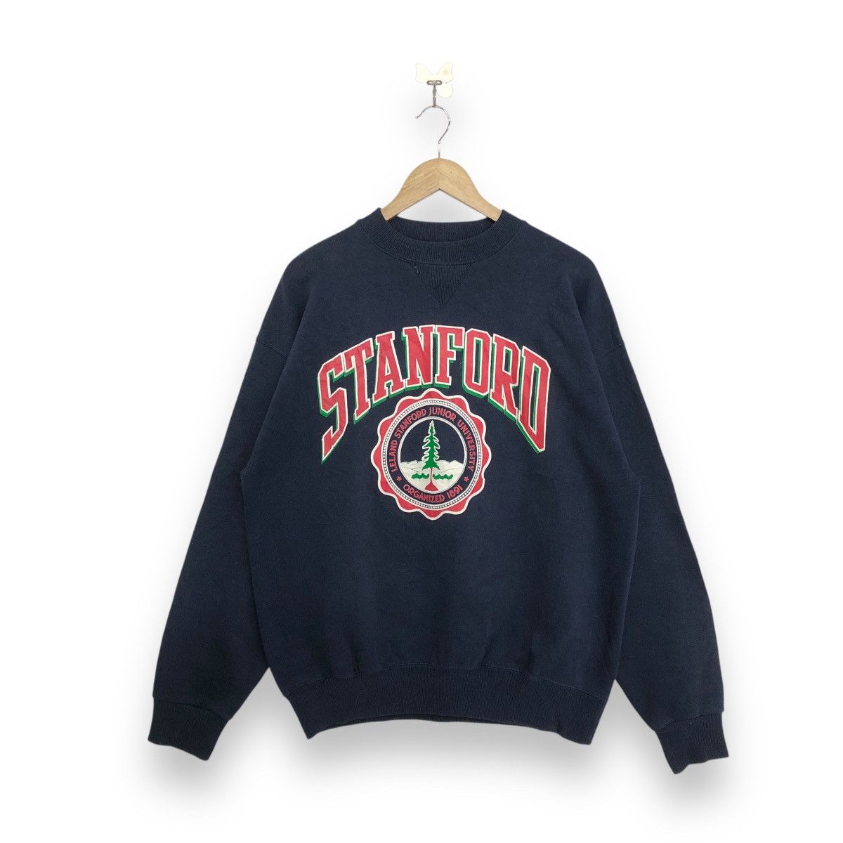 Stanford University Vintage Big Logo Sweatshirt T-Shirts, Hoodie | PodTeesHub.com