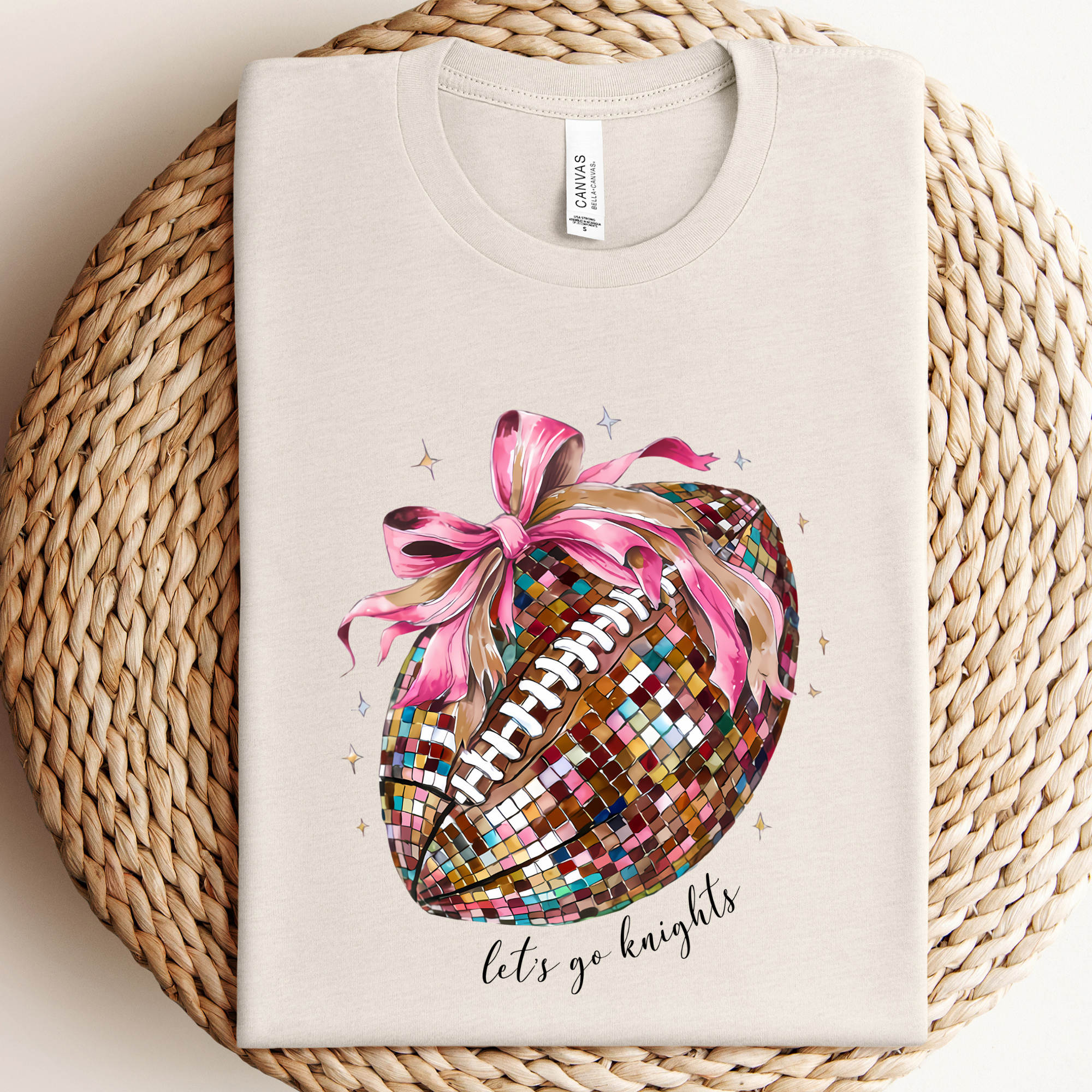Custom Colorful Football Tee or Crewneck Hoodie, Sweatshirt | PodTeesHub.com