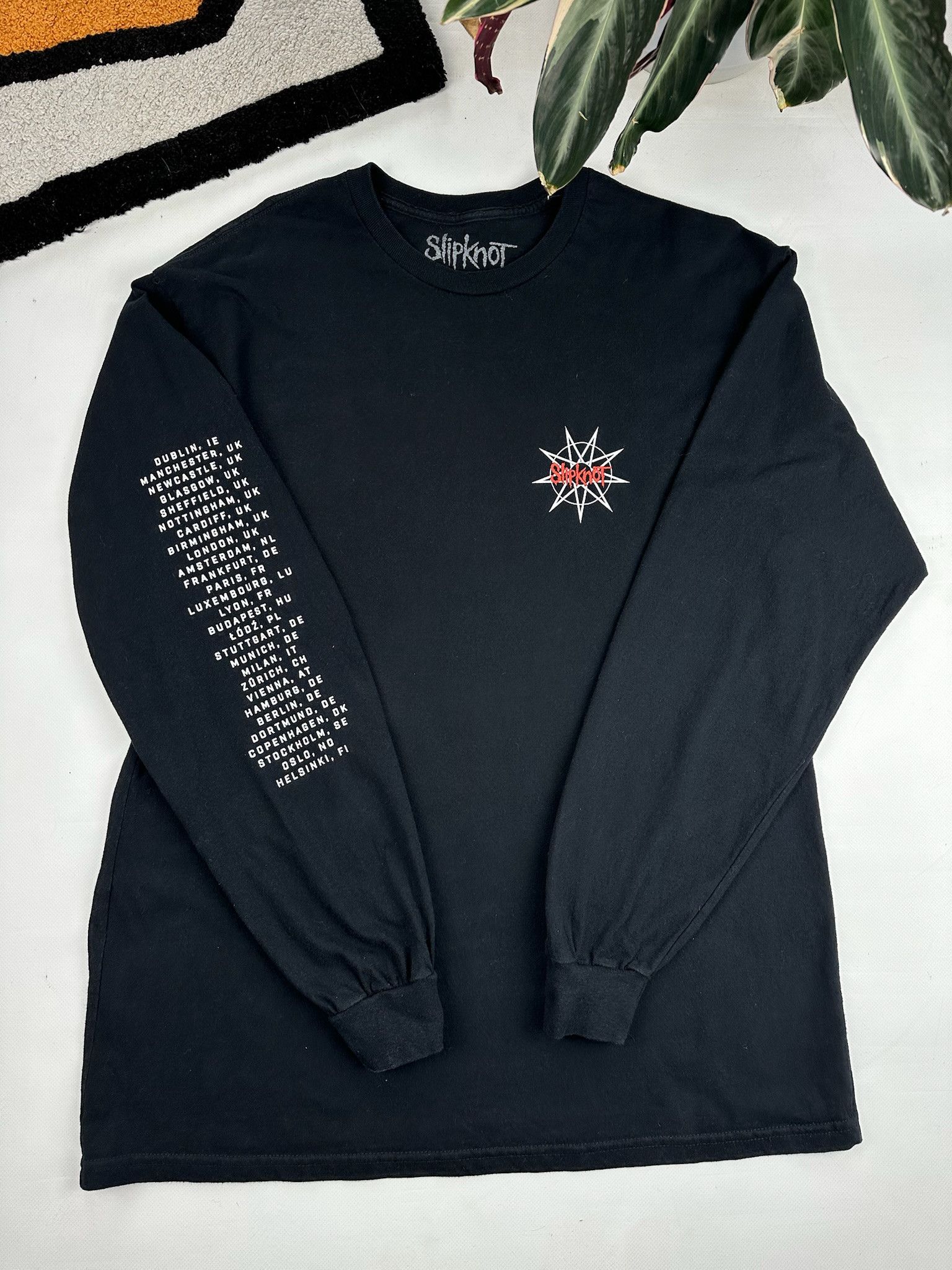 Band Tees Slipknot Long Sleeve Y2k Rock Shirt Hoodie, Sweatshirt | PodTeesHub.com