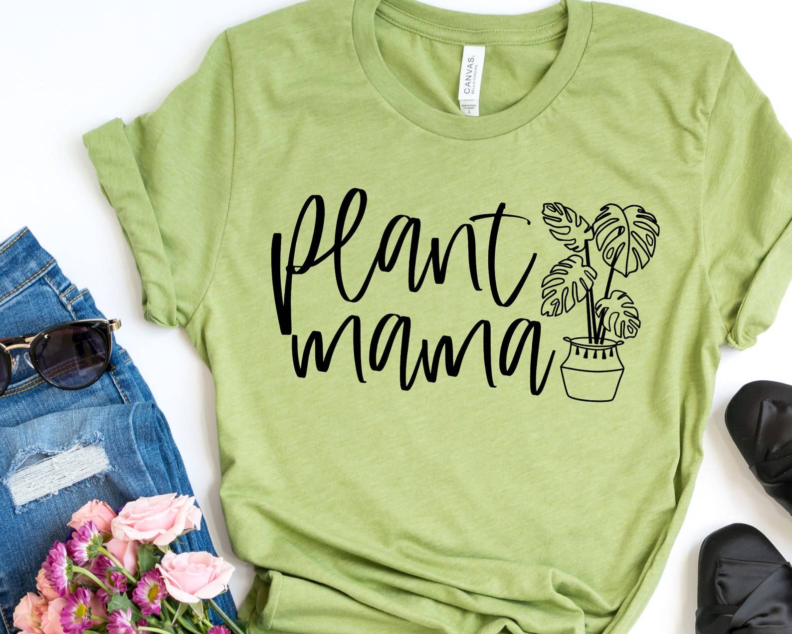 Plant Mama T-Shirt Hoodie, Sweatshirt | PodTeesHub.com
