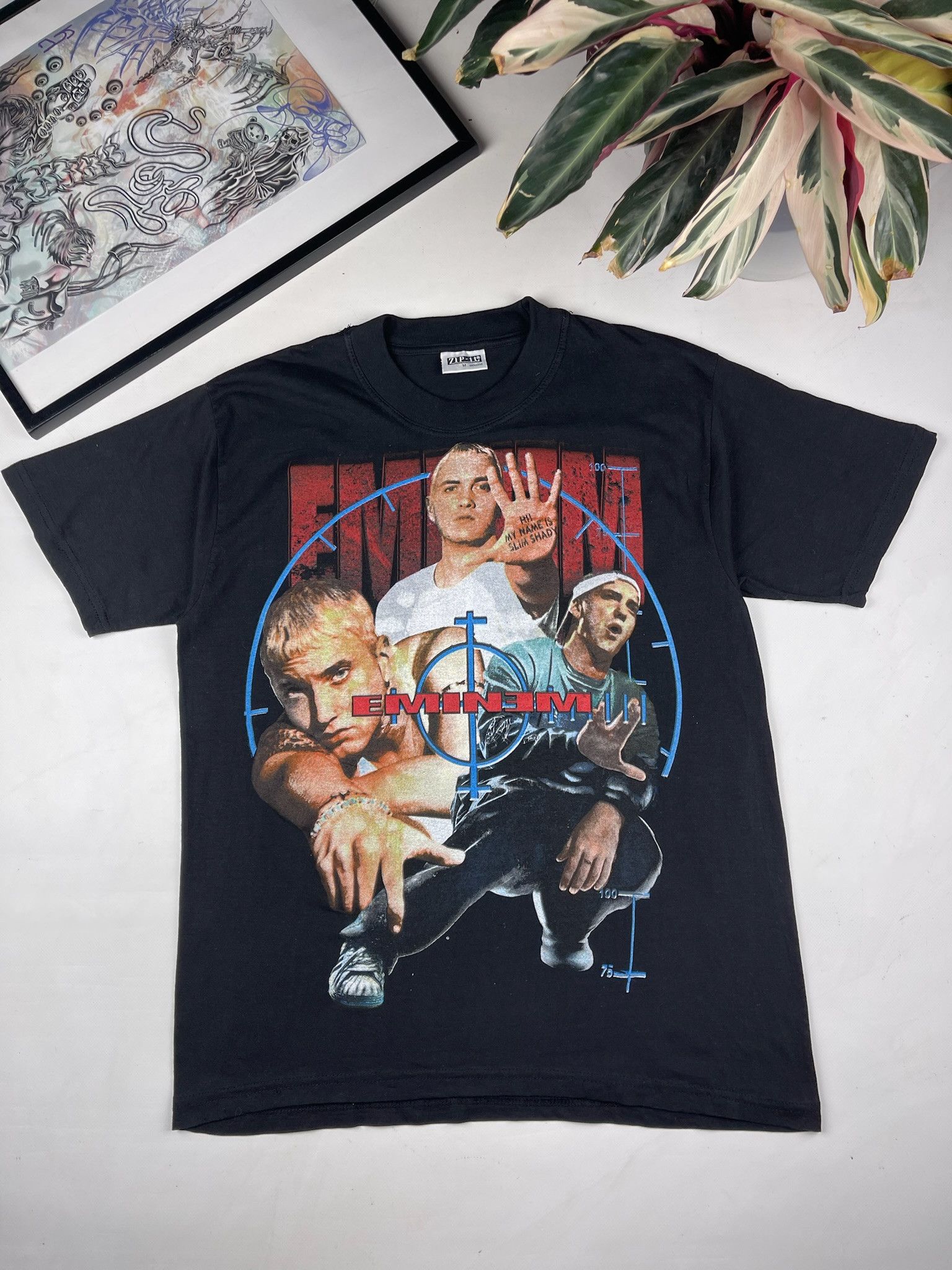 Band Tees 00s Eminem Vintage Rap Tour Tee Hip Hop Rare Band Y2k Hoodie, Sweatshirt | PodTeesHub.com