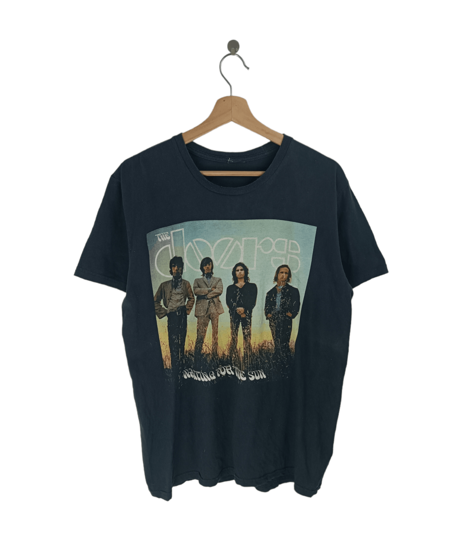 Vintage Waiting For The Sun The Doors Band T Shirt Tee Hoodie, Sweatshirt | PodTeesHub.com