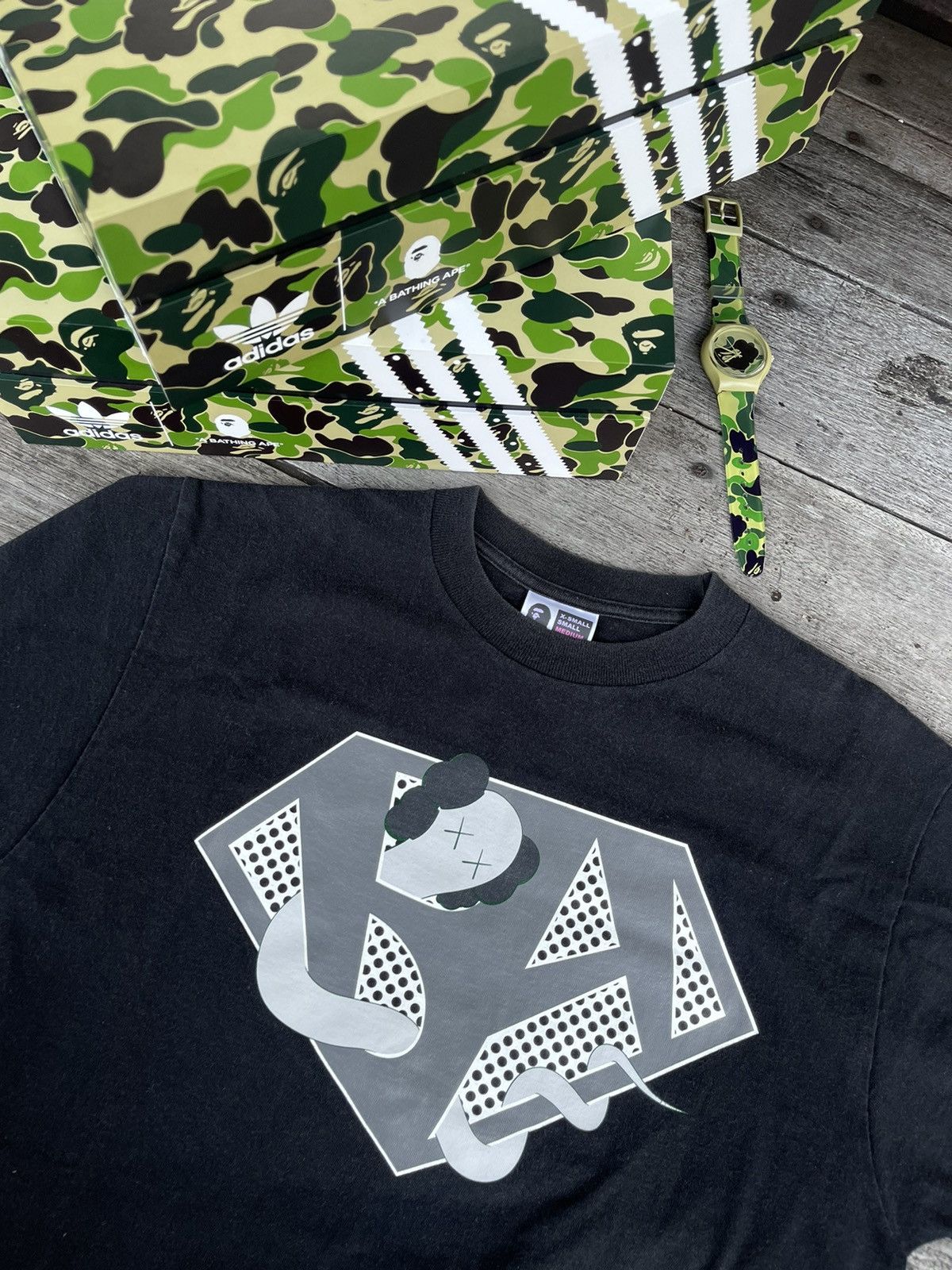 Bape X Kaws Superman T-Shirts, Hoodie, Sweatshirt | PodTeesHub.com