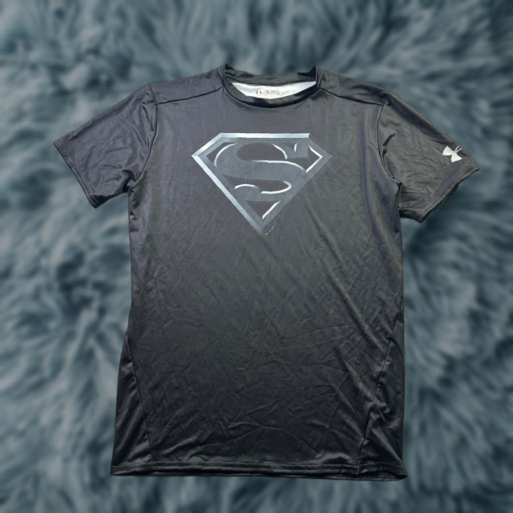 Armour Under Armour Shirt 2xl Black Superman Compression Superhero T-Shirts, Hoodie, Sweatshirt