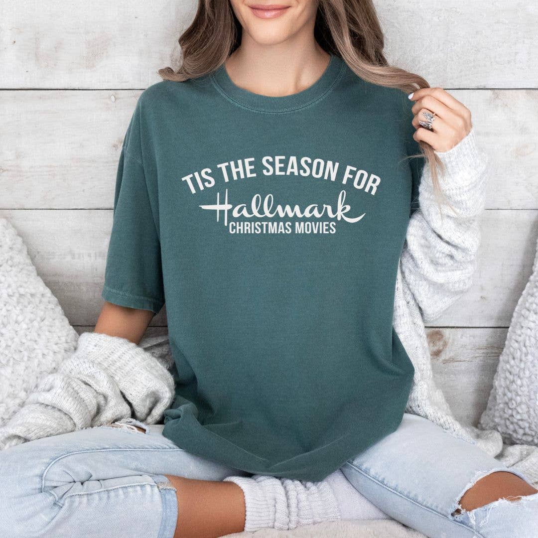 Hallmark Christmas Movie Tee- Christmas Tshirt - Graphic Tee Hoodie, Sweatshirt | PodTeesHub.com