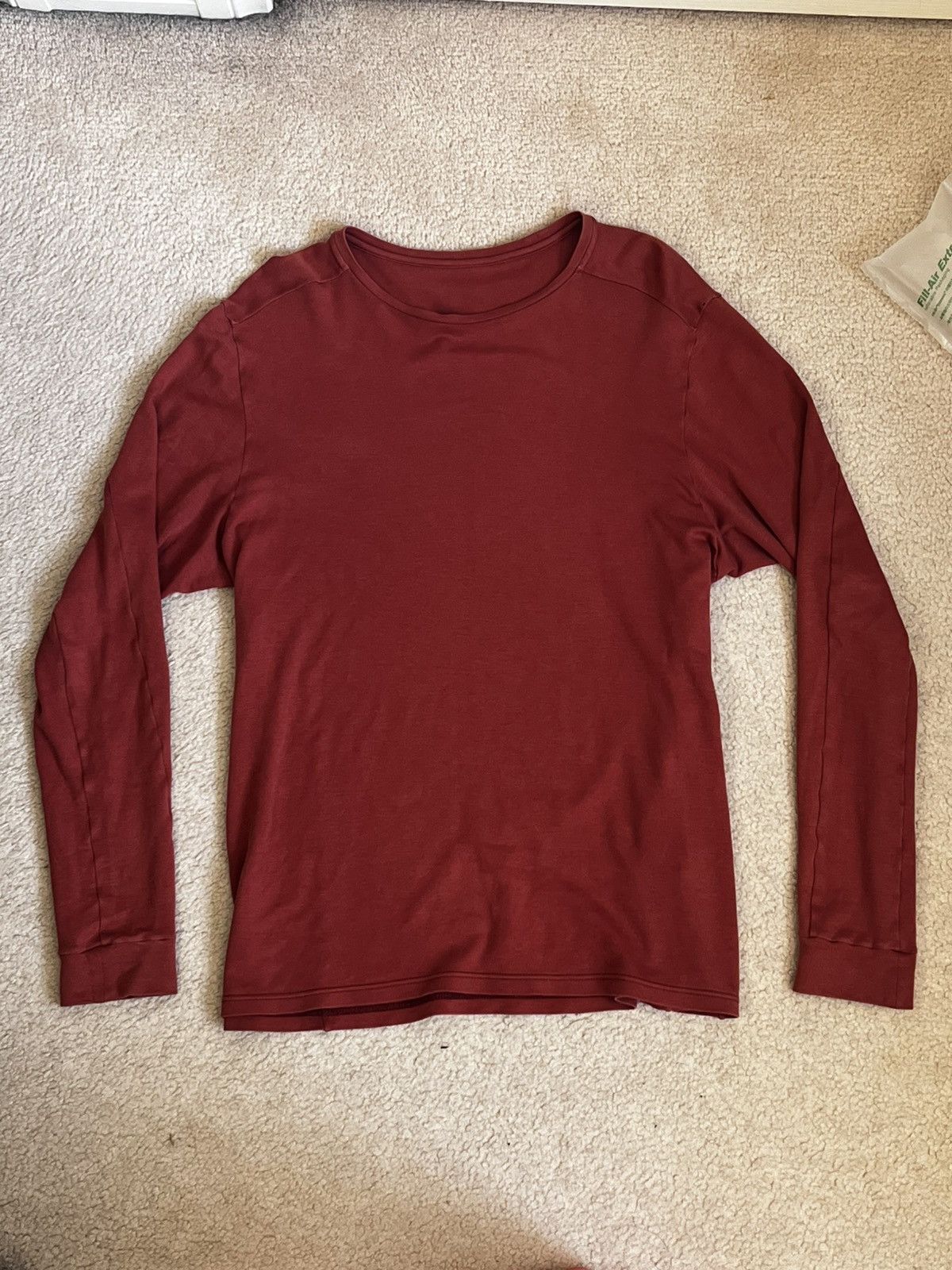 Devoa 2020ss Long Sleeve Cotton Jersey Orange T-Shirts, Hoodie, Sweatshirt | PodTeesHub.com
