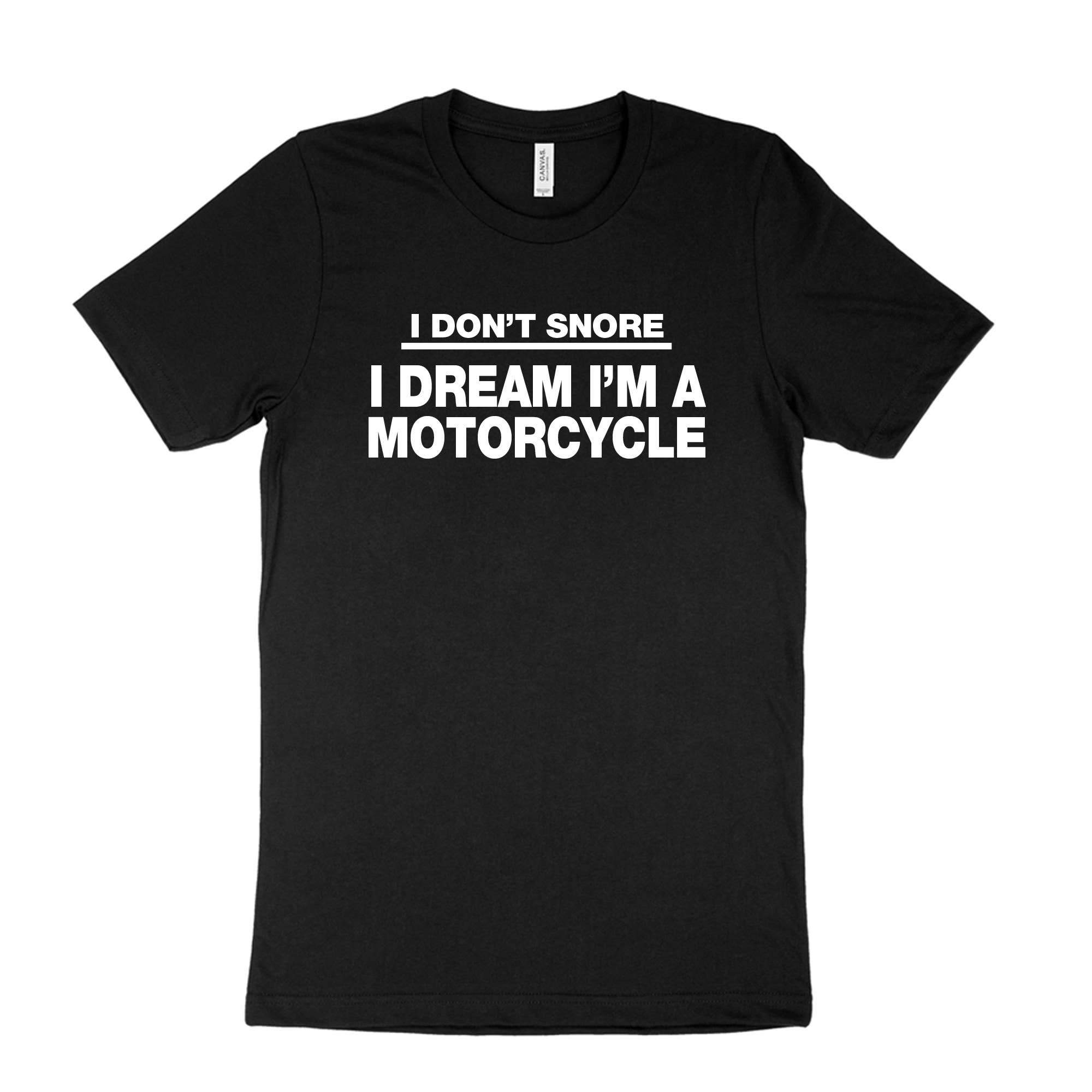 Dad Motorcycle Snoring - Funny Husband Father T-Shirt Hoodie, Sweatshirt | PodTeesHub.com