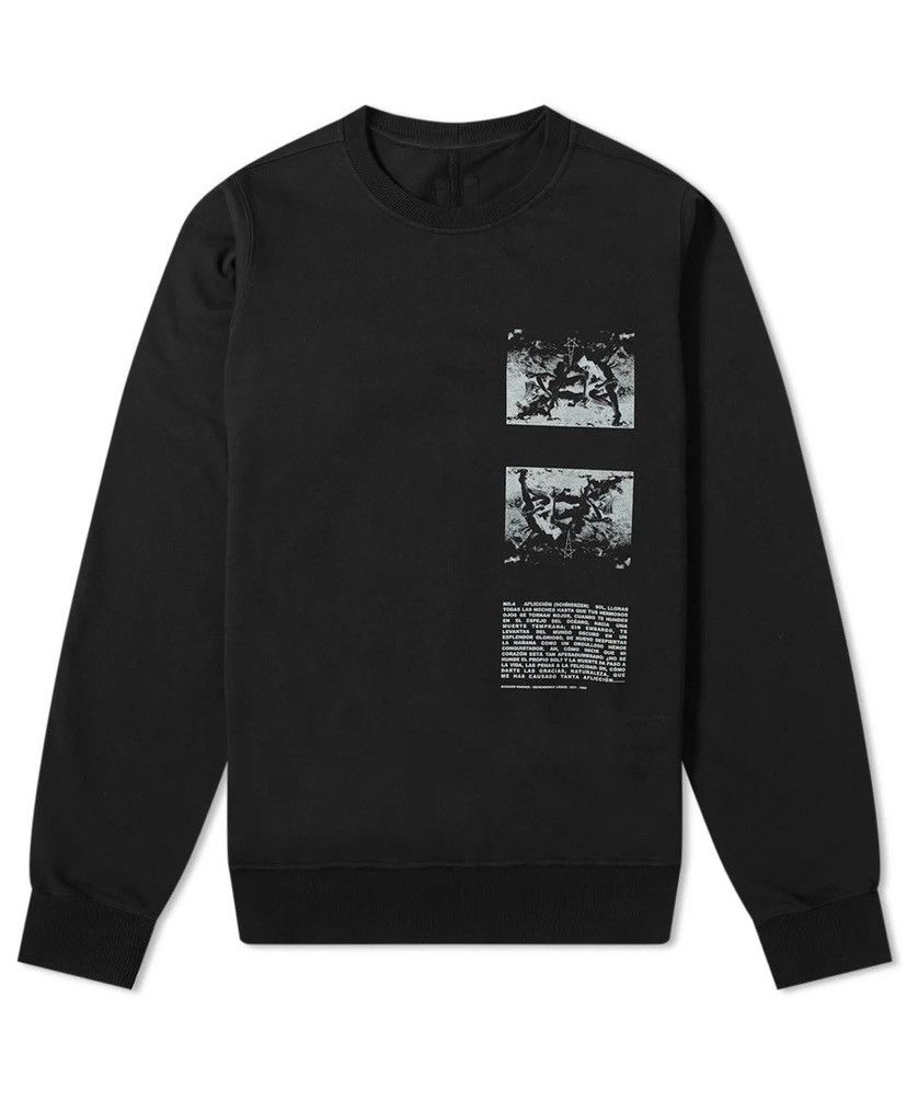 Owens Rick Owens Drkshdw Pentagram Graphic Crewneck Sweatshirt T-Shirts, Hoodie | PodTeesHub.com