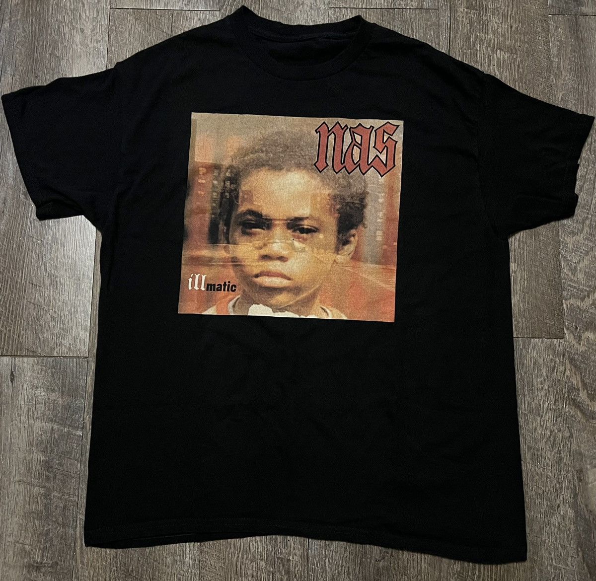 Vintage Nas Illmatic Rap Tee Shirt Size Medium Hoodie, Sweatshirt | PodTeesHub.com