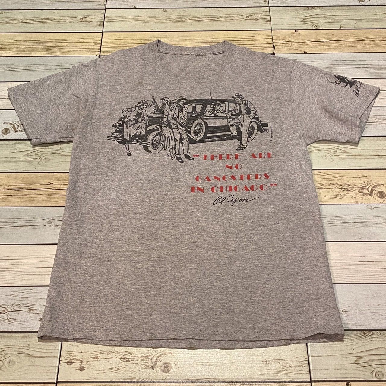 Vintage Al Capone Mafia Movie Film Tee Y2k Hoodie, Sweatshirt | PodTeesHub.com