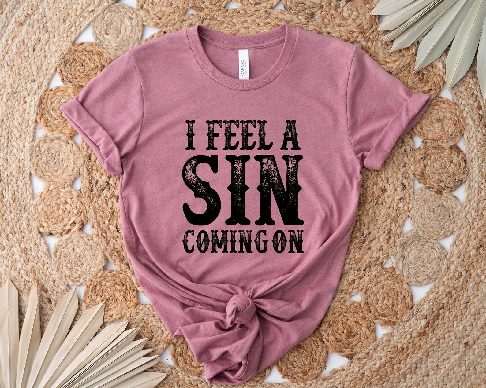 I Feel A Sin Coming On T-Shirt Hoodie, Sweatshirt | PodTeesHub.com