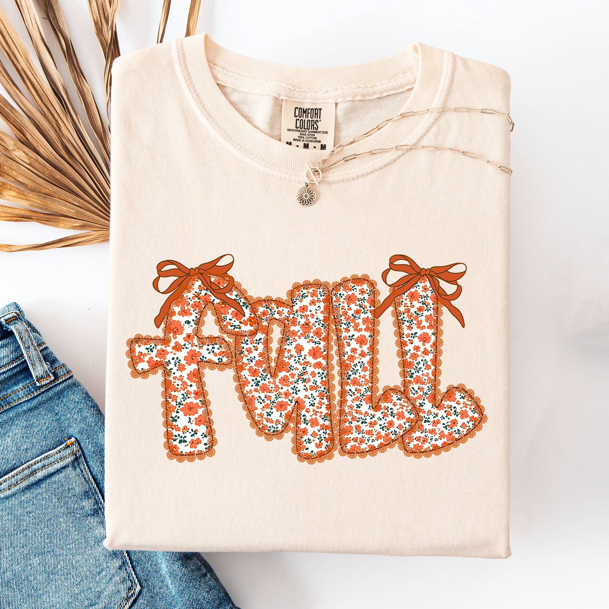 Fall, Beautiful Ribbons, Colorful, Autumn, Coquette T-Shirt Hoodie, Sweatshirt | PodTeesHub.com