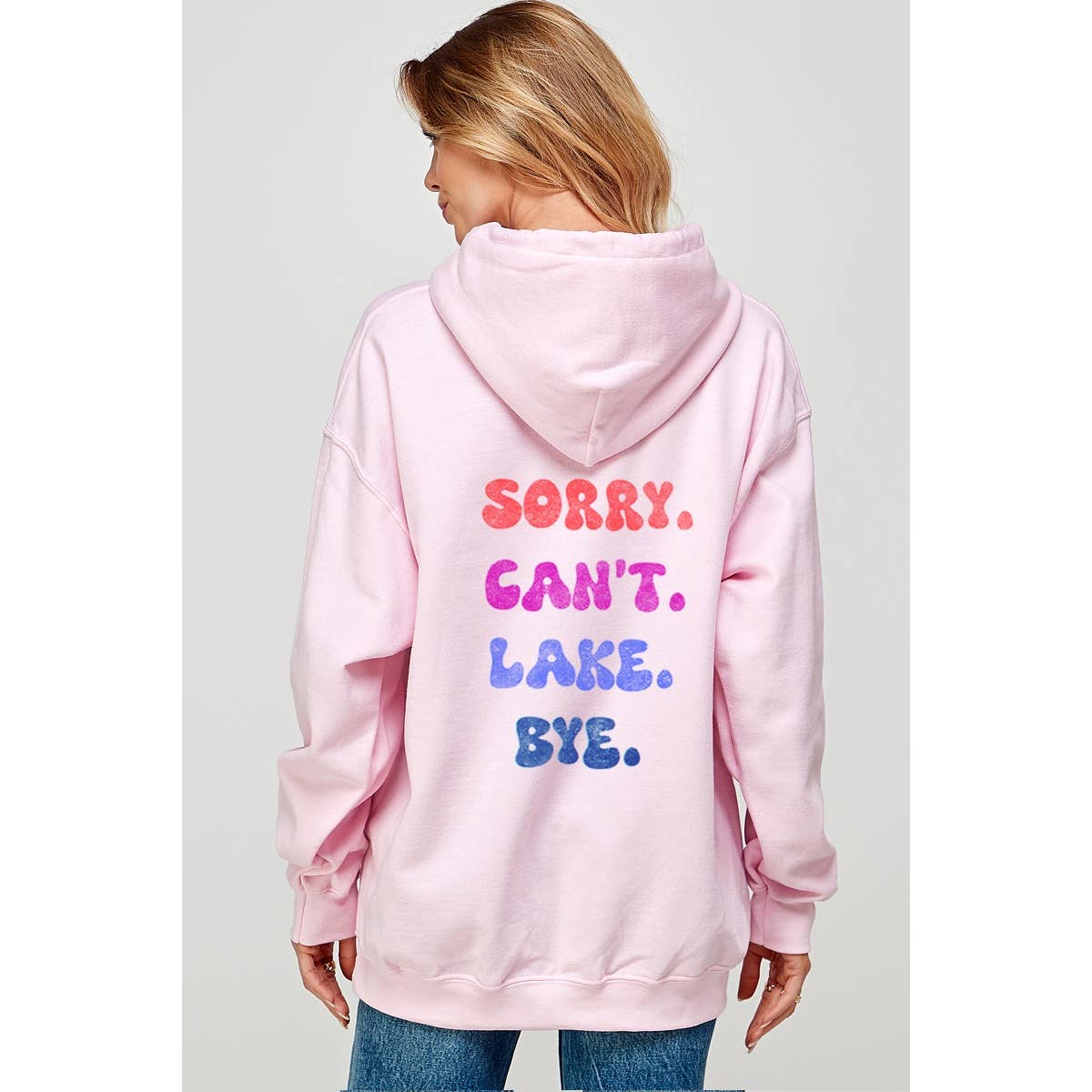Sorry Cant Lake Bye Vintage Graphic  Hoodie T-Shirts, Sweatshirt | PodTeesHub.com
