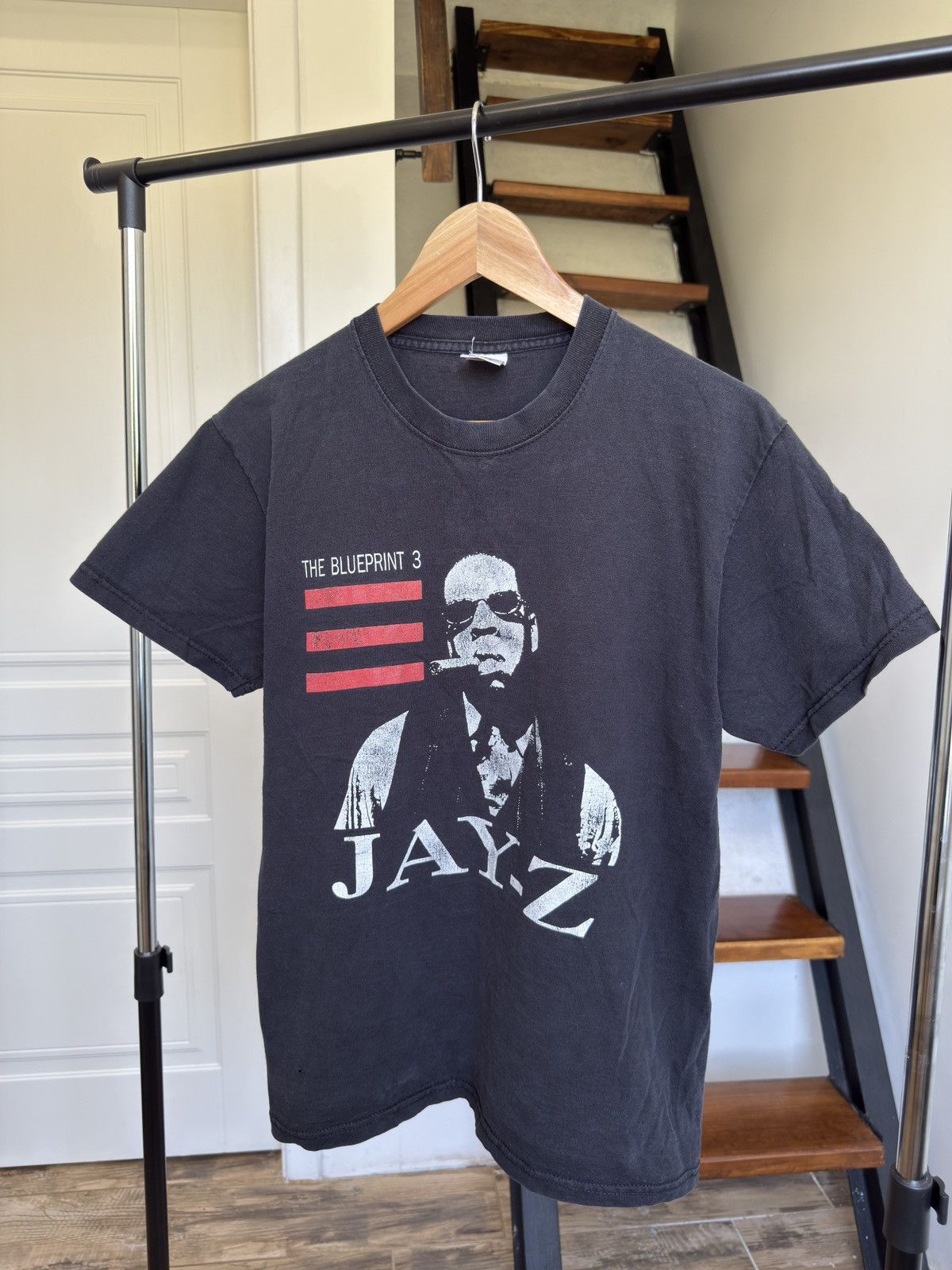 Z Vintage Jay Z Y2k Big Print Shirt Rap Tee The Blueprint Rare Hoodie, Sweatshirt | PodTeesHub.com
