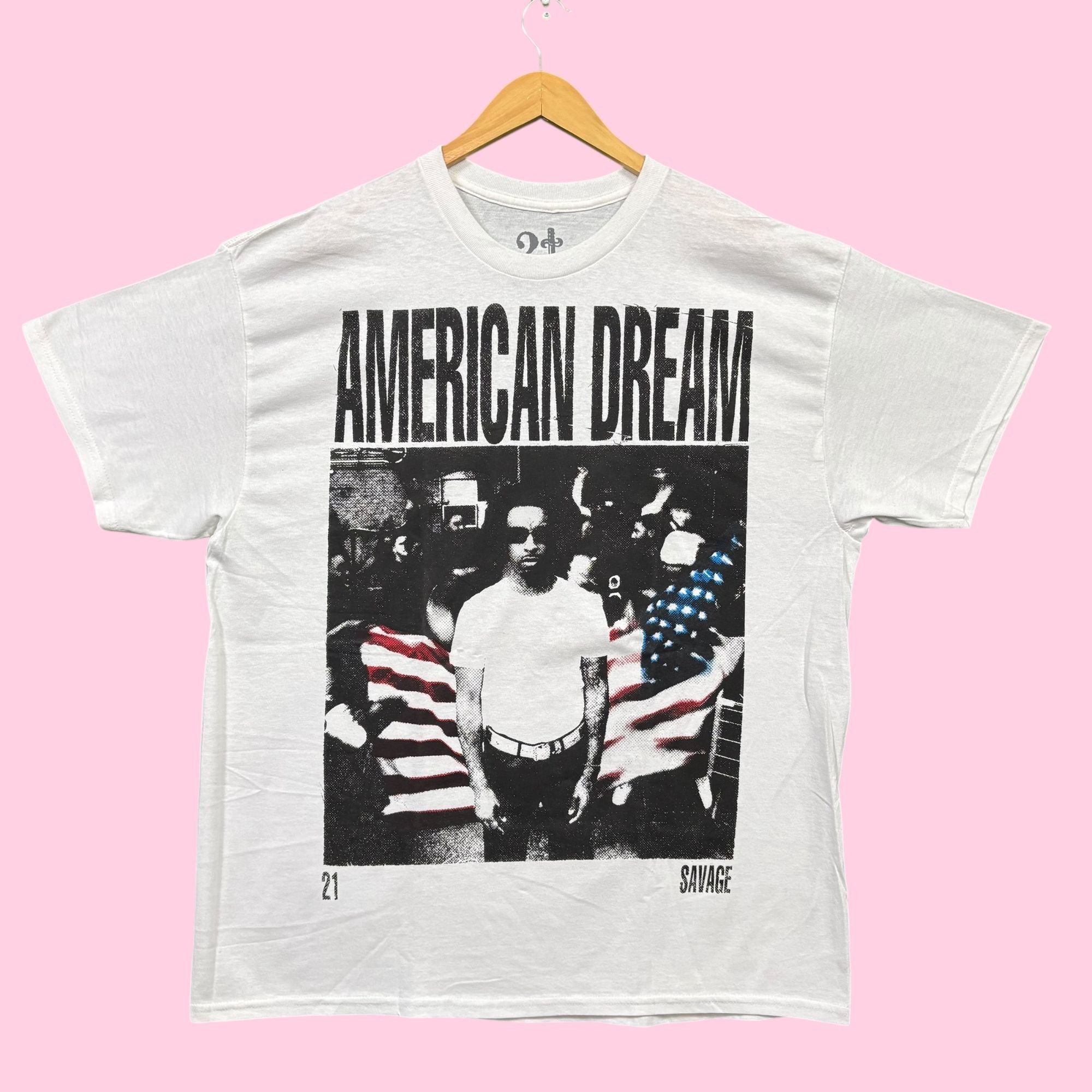 Savage 21 Savage American Dream Album Hip Hop Tee Xl Hoodie, Sweatshirt | PodTeesHub.com