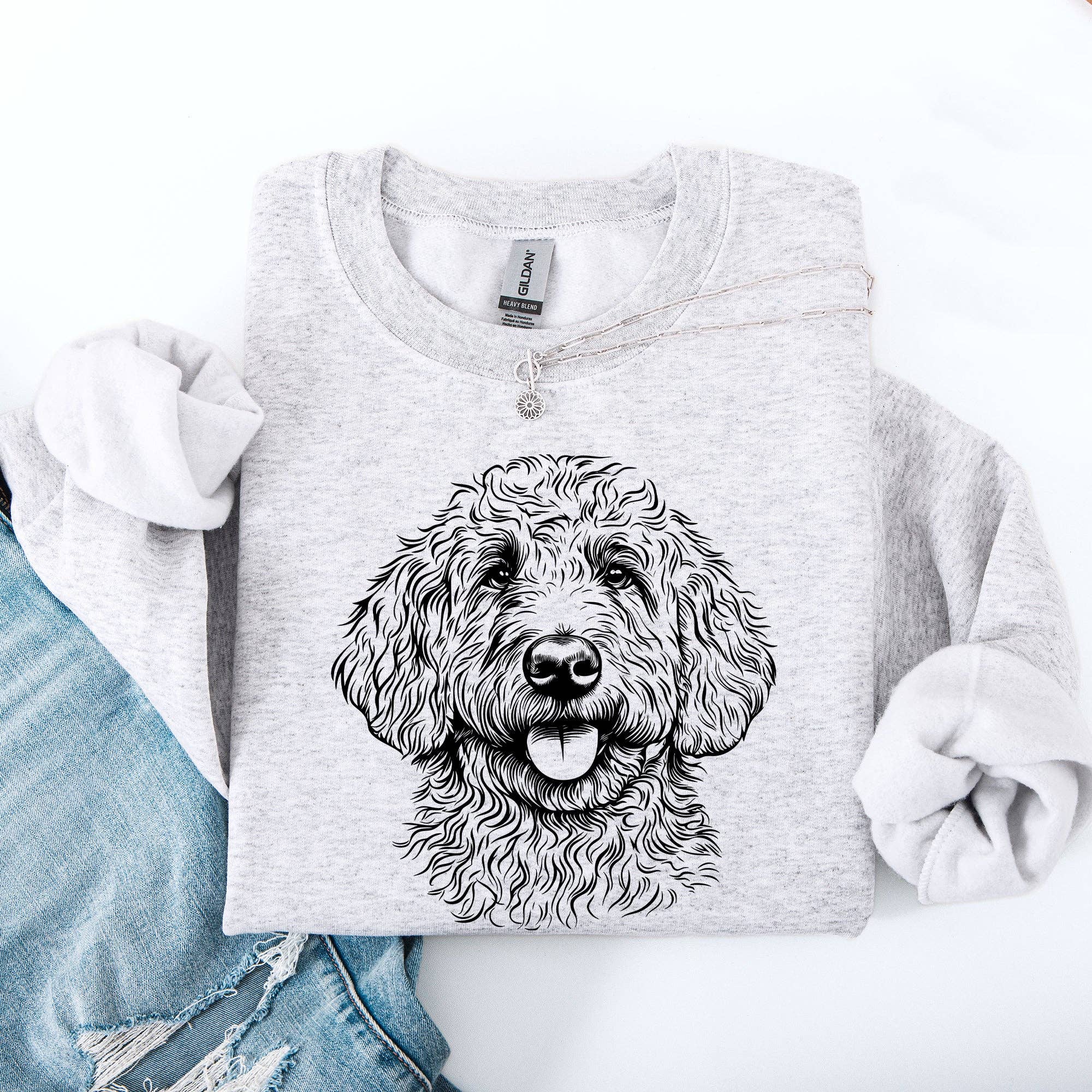 Goldendoodle, Pet, Dog Breed Sweatshirt T-Shirts, Hoodie | PodTeesHub.com