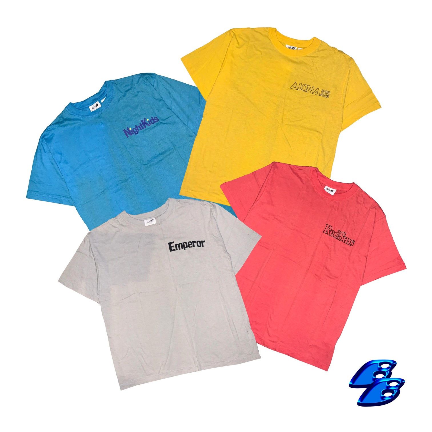 Japanese Brand X Vintage Vintage Initial D Anime Tee Bundling Hoodie, Sweatshirt | PodTeesHub.com