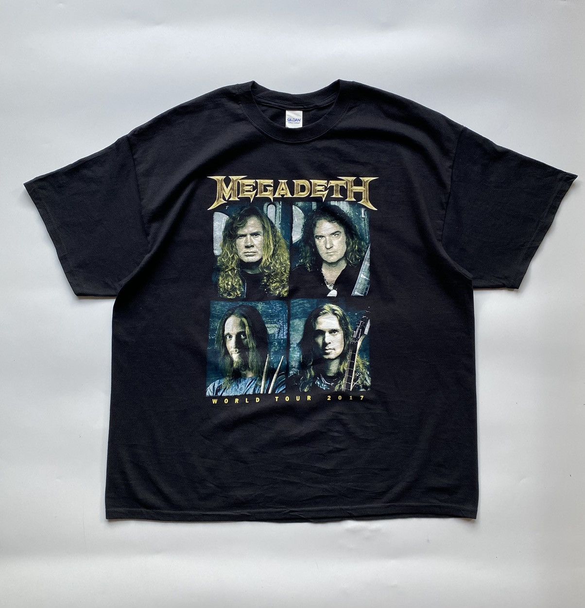 Band Tees Megadeth World Tour 2017 Hoodie, Sweatshirt | PodTeesHub.com