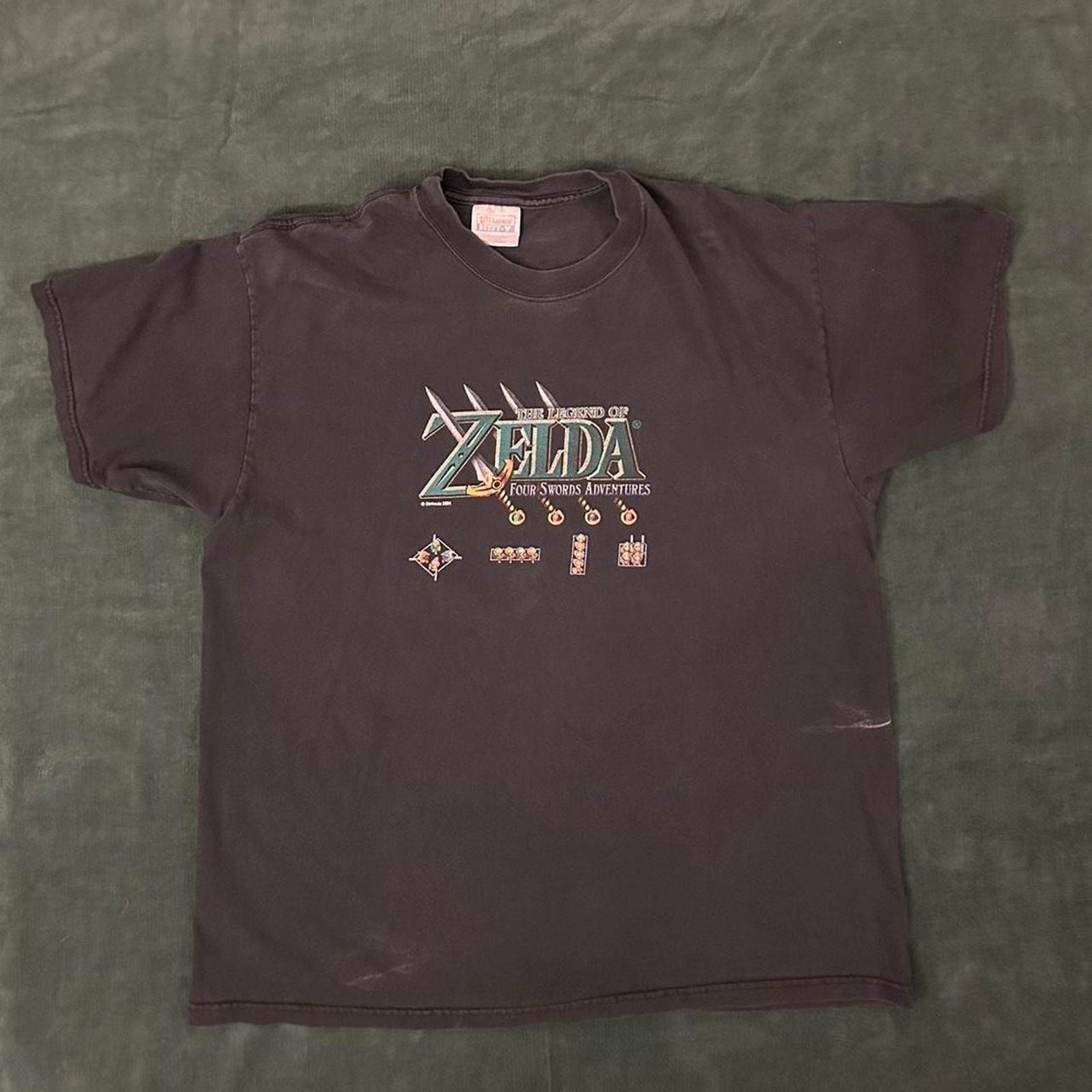 Hanes Vintage Zelda Graphic Tee Hoodie, Sweatshirt | PodTeesHub.com
