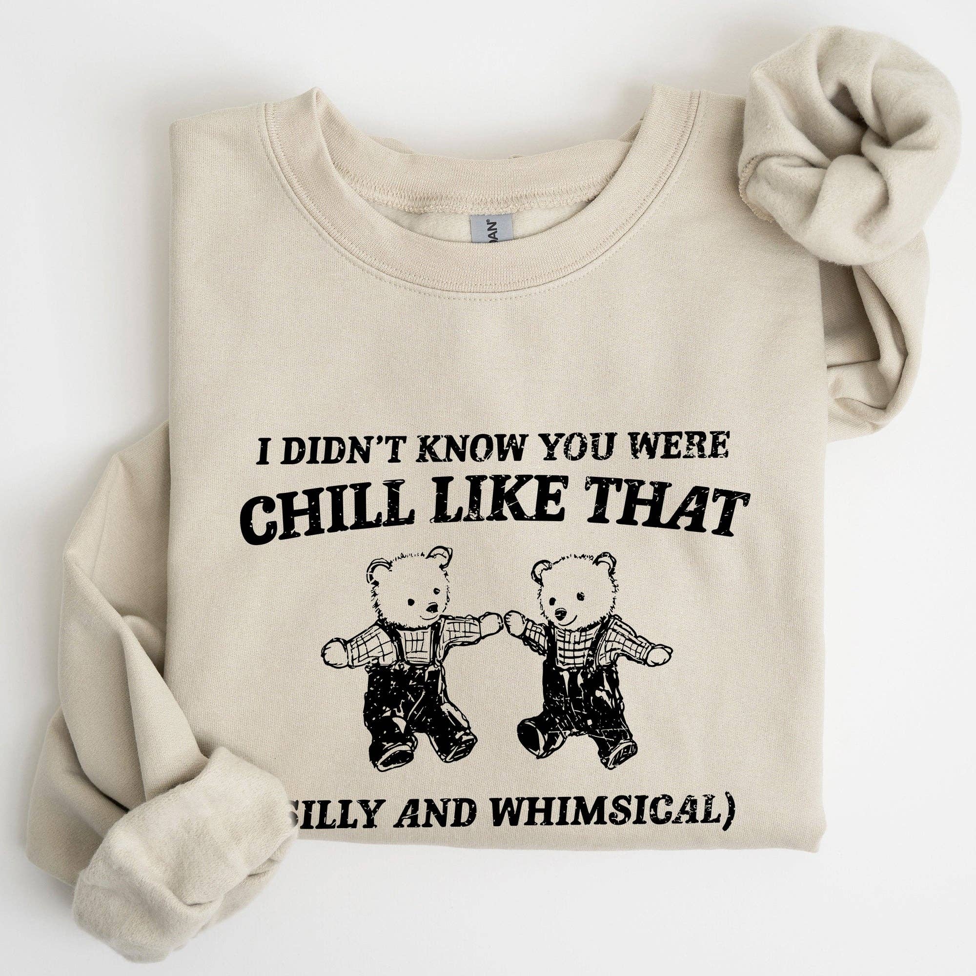 Chill Bears, Meme, Aesthetic, Funny Sweatshirt T-Shirts, Hoodie | PodTeesHub.com