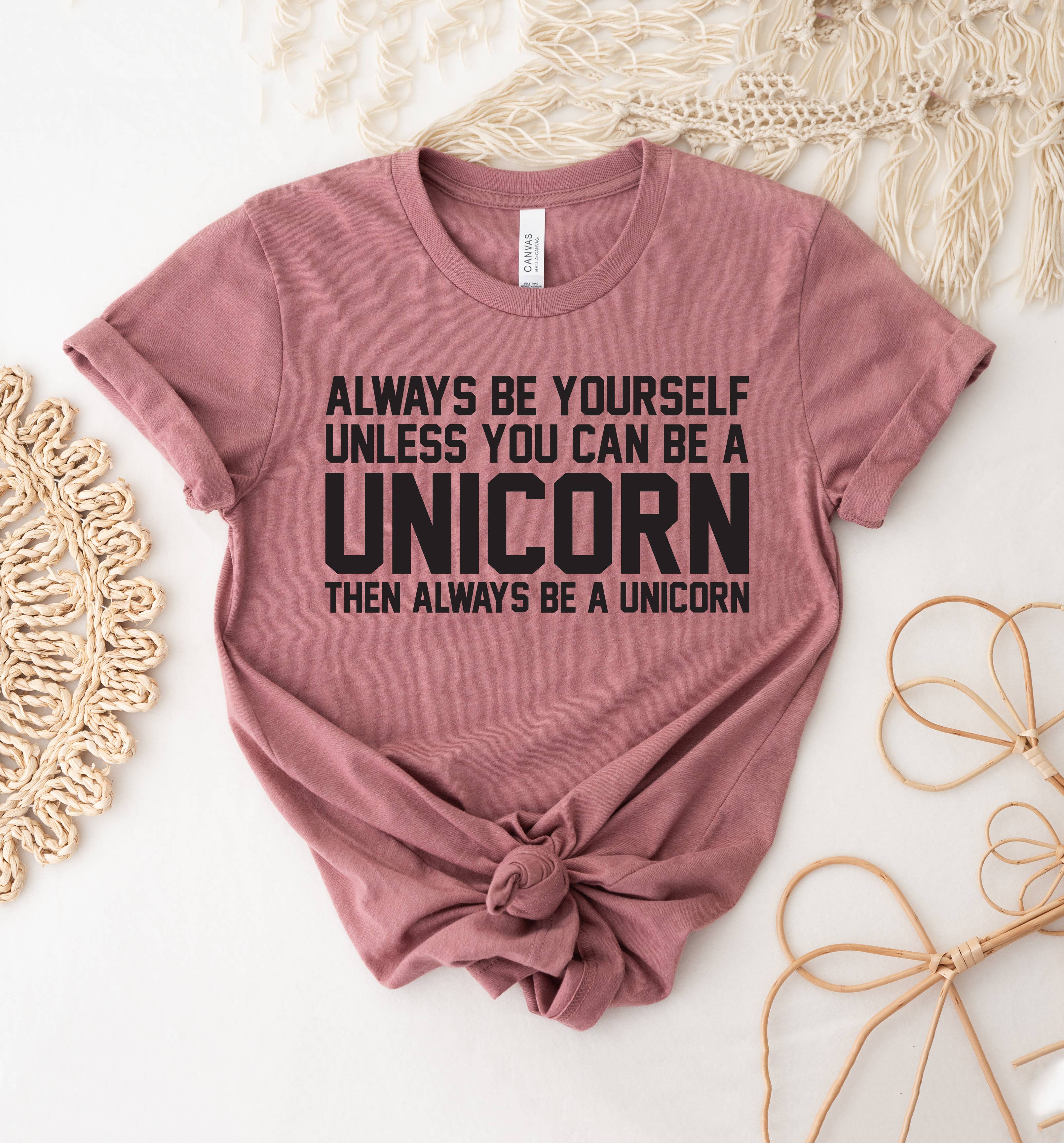 Always Be Yourself Unless You Can Be A Unicorn T-Shirt Hoodie, Sweatshirt | PodTeesHub.com