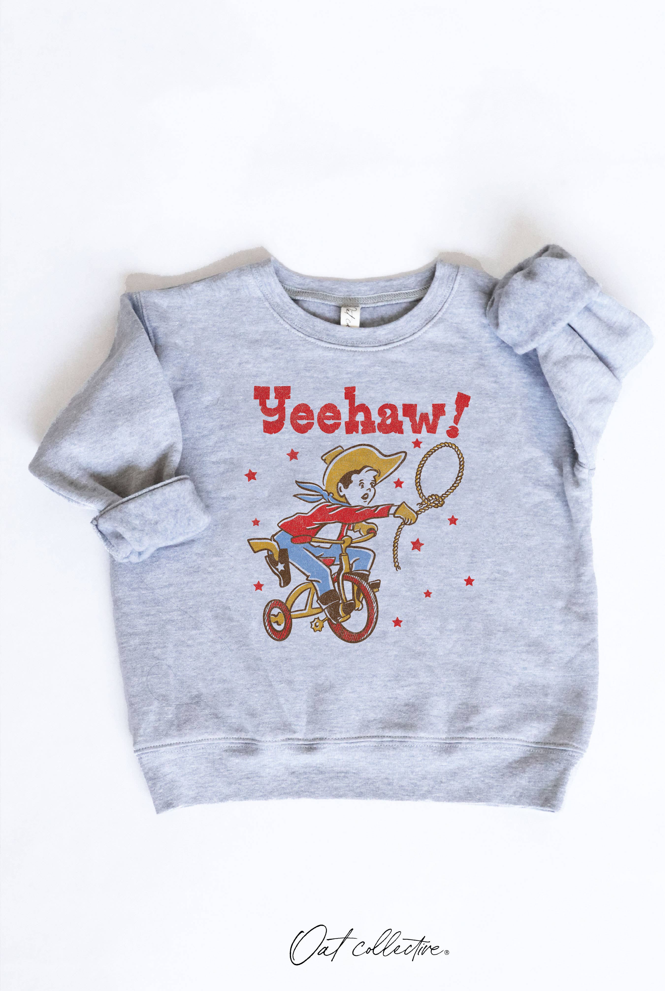 Yeehaw! Toddler Graphic Sweatshirt T-Shirts, Hoodie | PodTeesHub.com