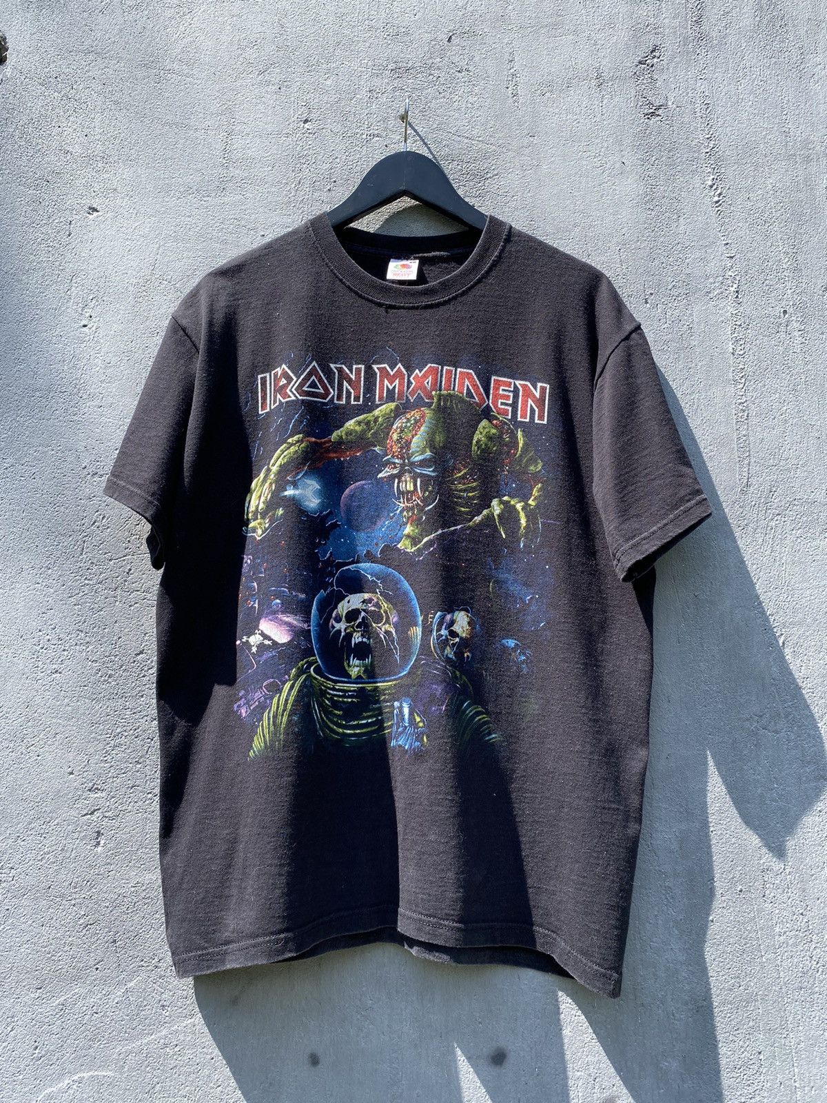 Iron Maiden X Vintage Vintage 2004 Iron Maiden Final Frontier Band Tee Hoodie, Sweatshirt | PodTeesHub.com