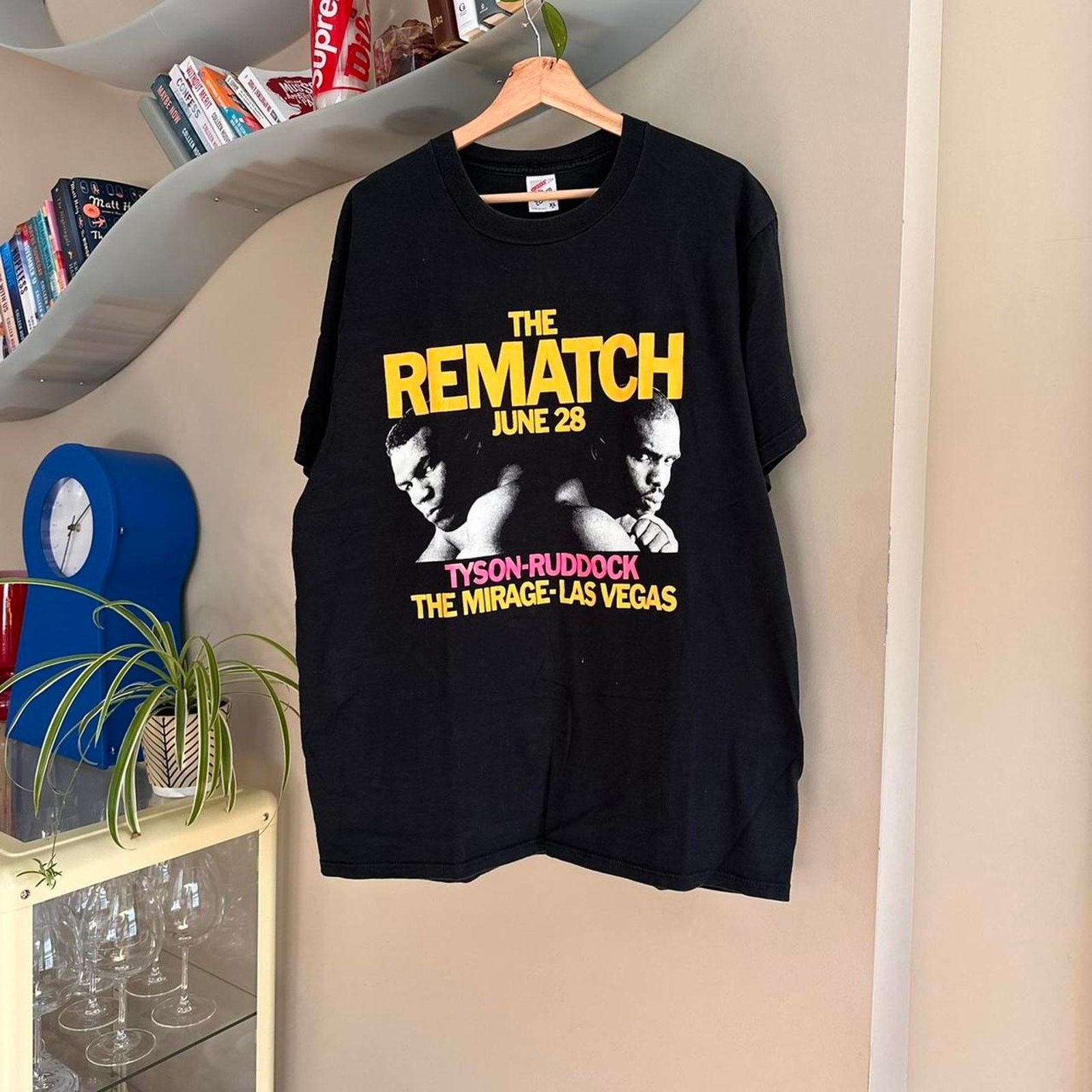 Vintage Mike Tyson The Rematch Shirt Hoodie, Sweatshirt | PodTeesHub.com