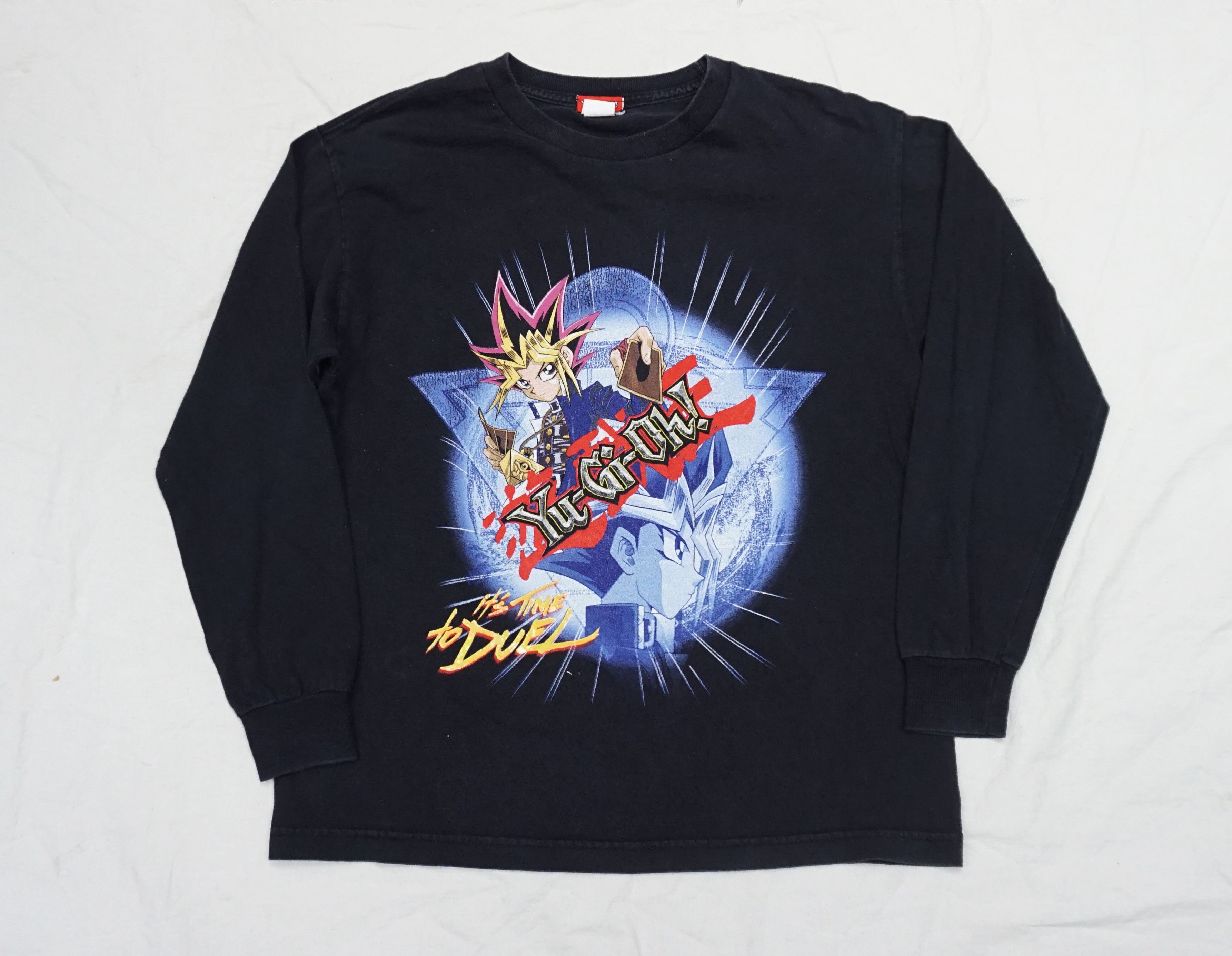 Vintage Yu Gi Oh Graphic Long Sleeve T Shirt Hoodie, Sweatshirt | PodTeesHub.com