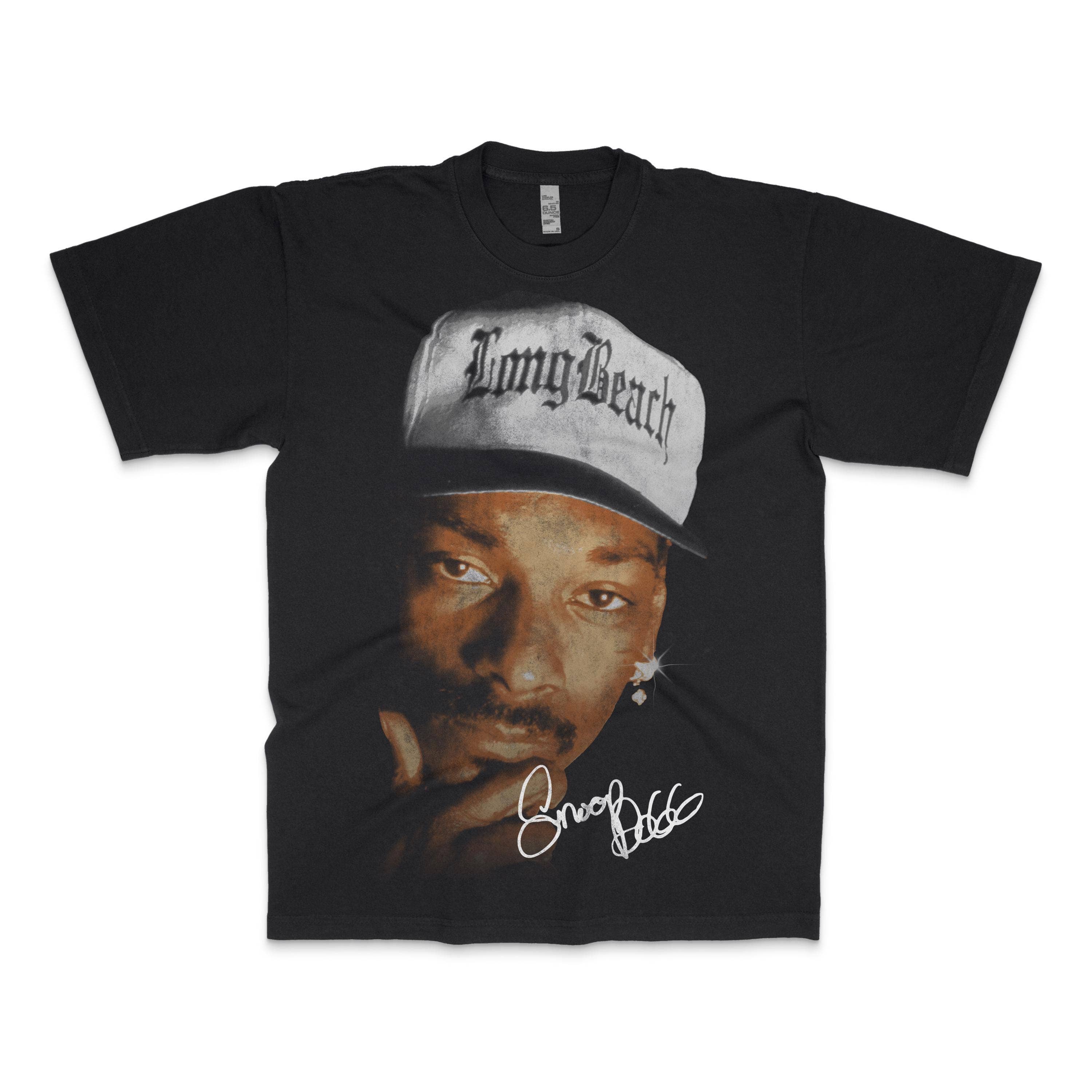 Snoop Dogg Vintage Hip Hop Oversized Box Tee Hoodie, Sweatshirt | PodTeesHub.com