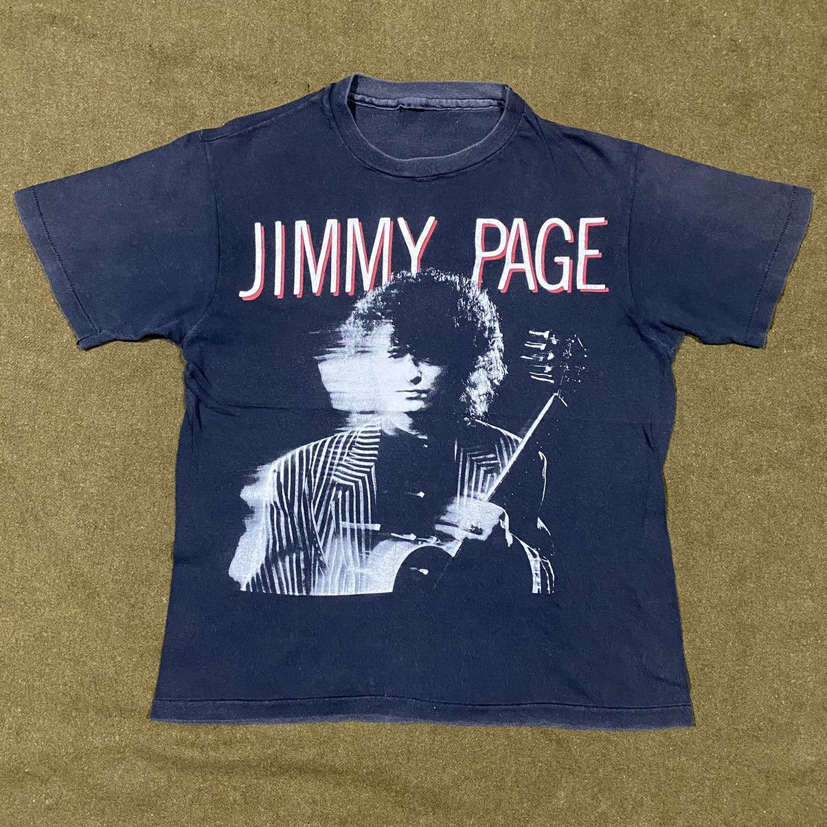 Led Zeppelin X Vintage Vintage 80s Jimmy Page T Shirt Hoodie, Sweatshirt | PodTeesHub.com