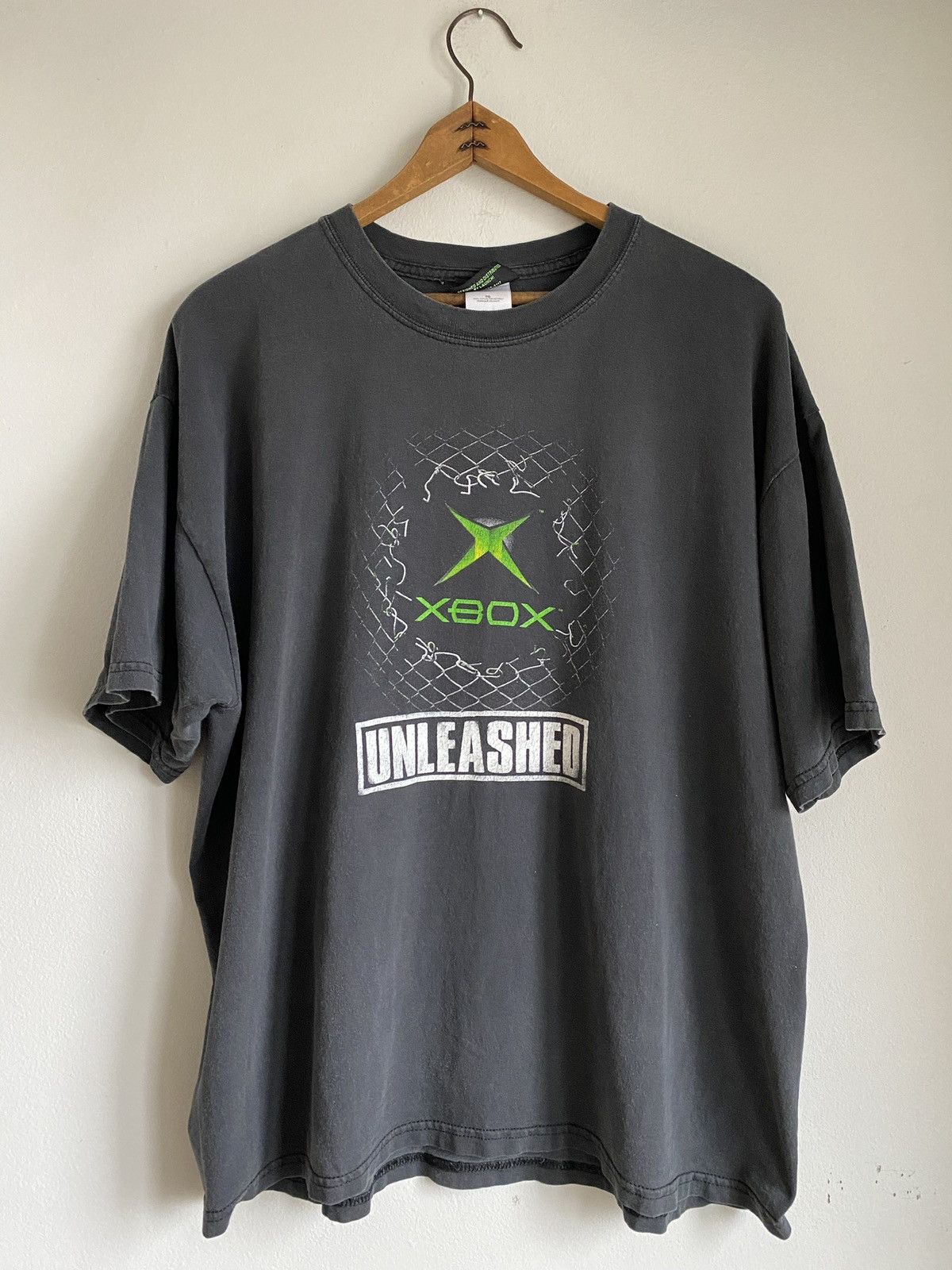 Vintage 2003 Xbox Unleashed Promo Shirt Brute Force Hoodie, Sweatshirt | PodTeesHub.com