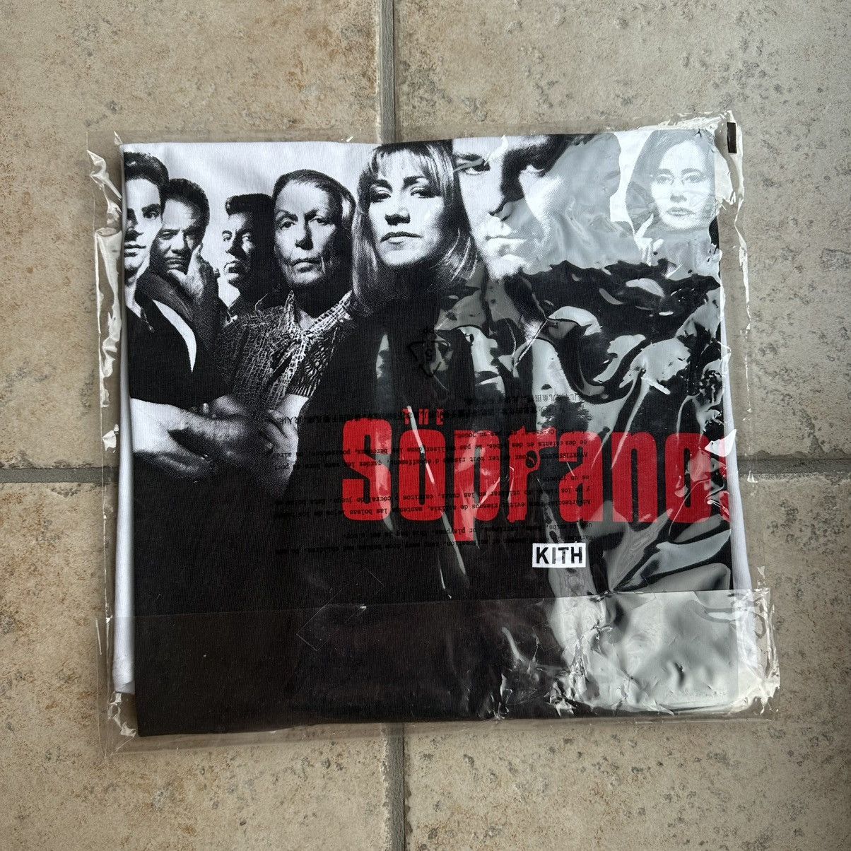 Kith For The Sopranos Ombre Poster Vintage Tee Size Xxl Hoodie, Sweatshirt | PodTeesHub.com